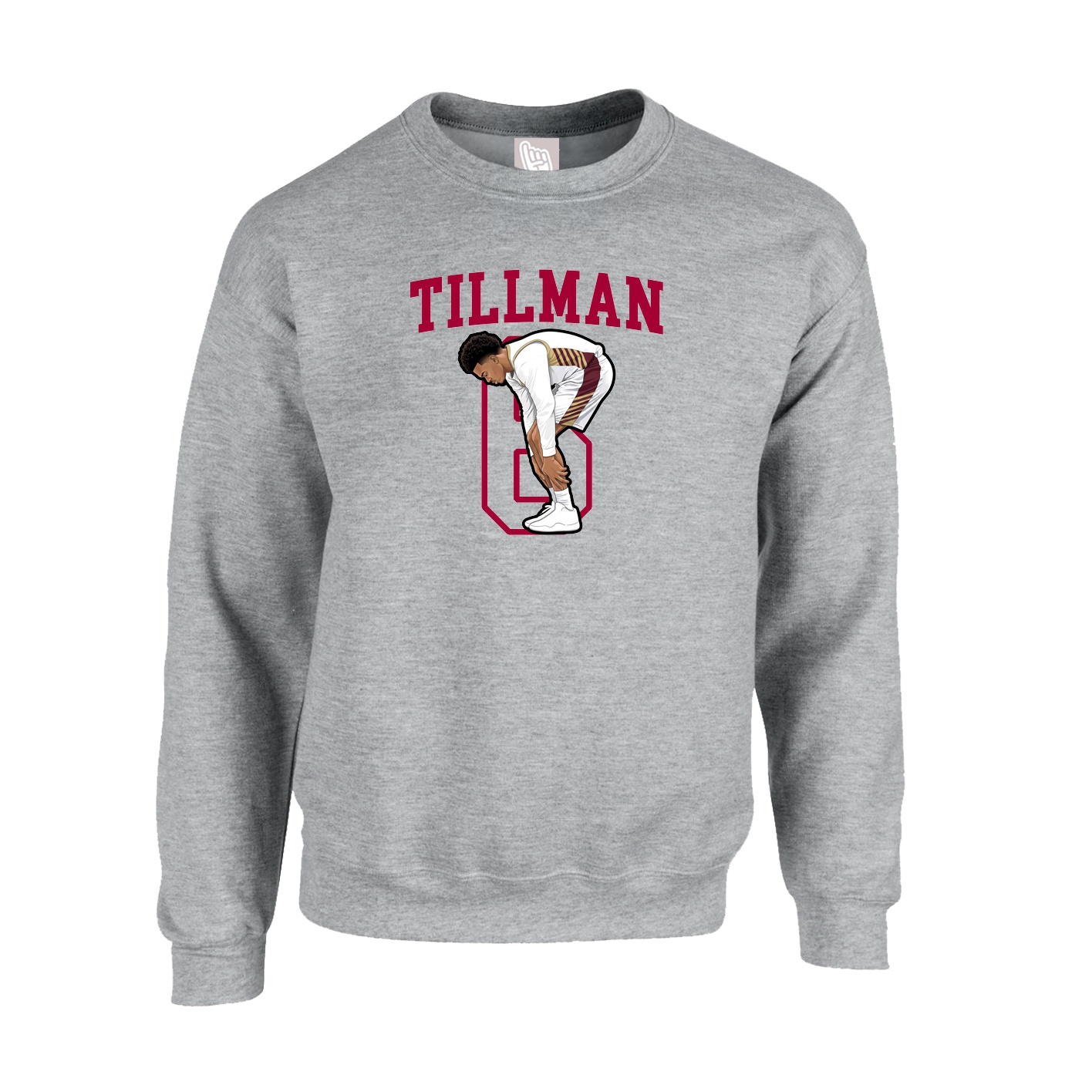 Fleece Crew — Shirsey in Grey
