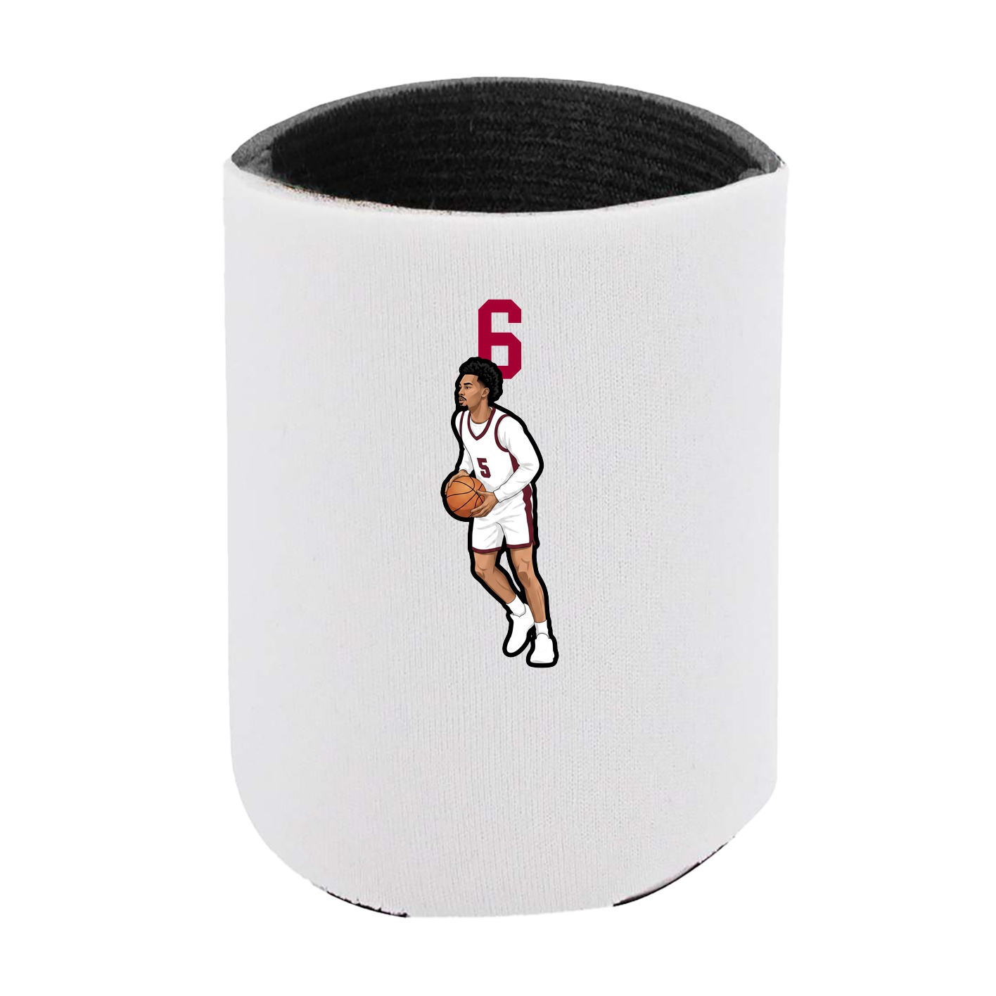 Can Holder — Number Top in White