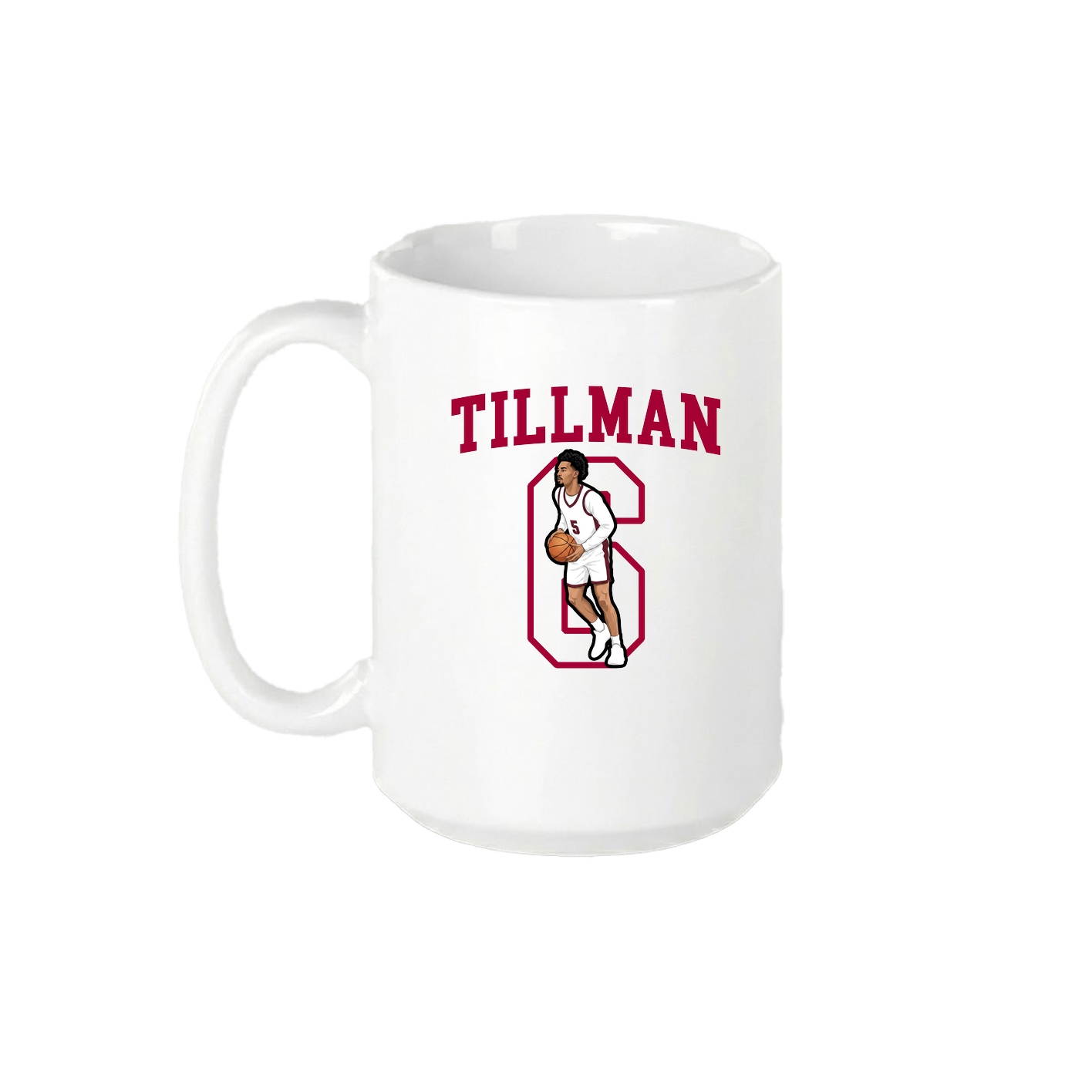 15oz Coffee Mug — Shirsey in White