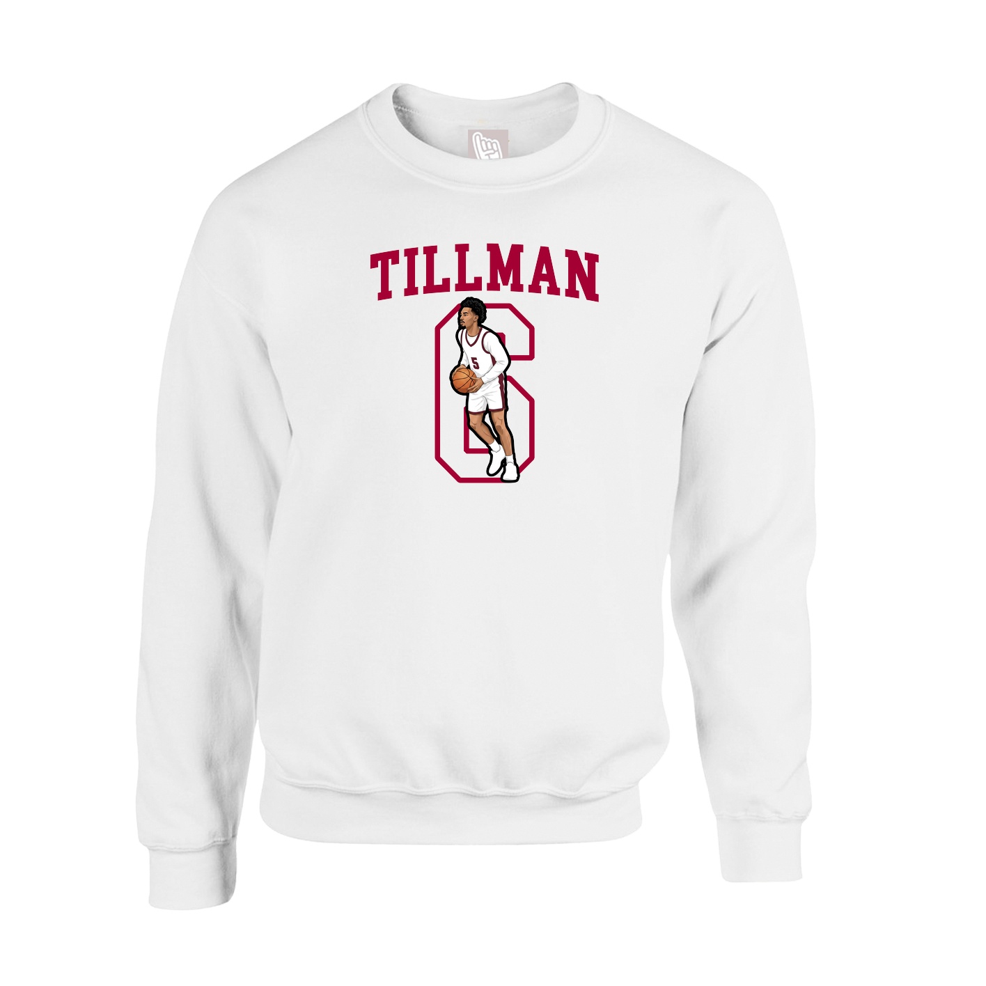 Fleece Crew — Shirsey in White