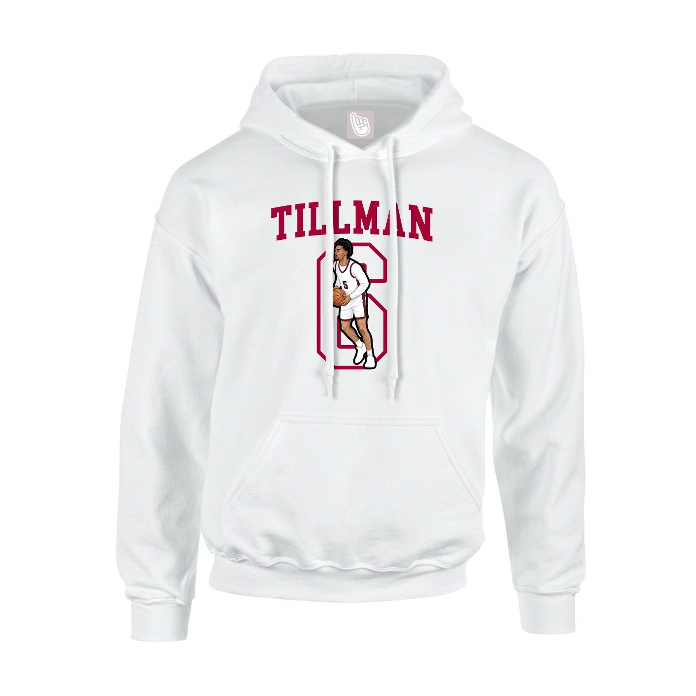 Youth Hoodie — Shirsey in White