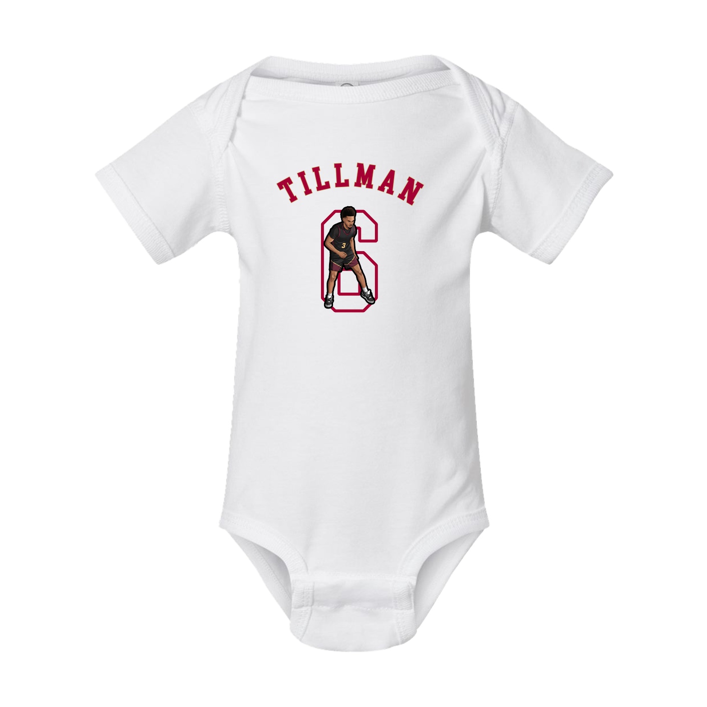 Baby Onesie — Shirsey Arch in White