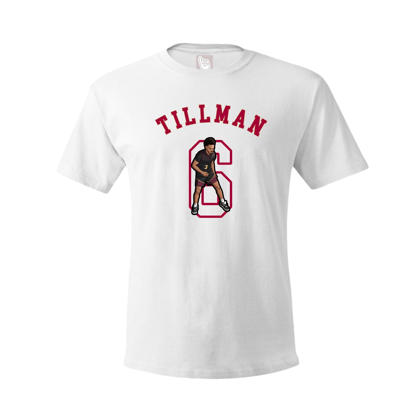 Youth Tee — Shirsey Arch in White