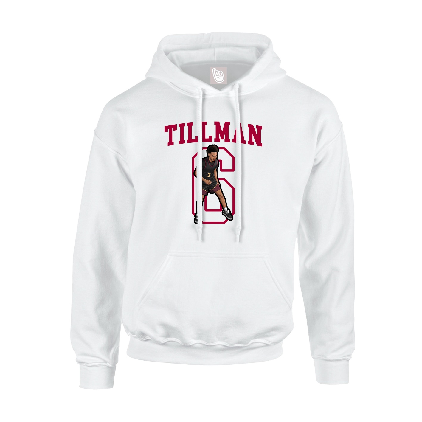 Hoodie — Shirsey in White