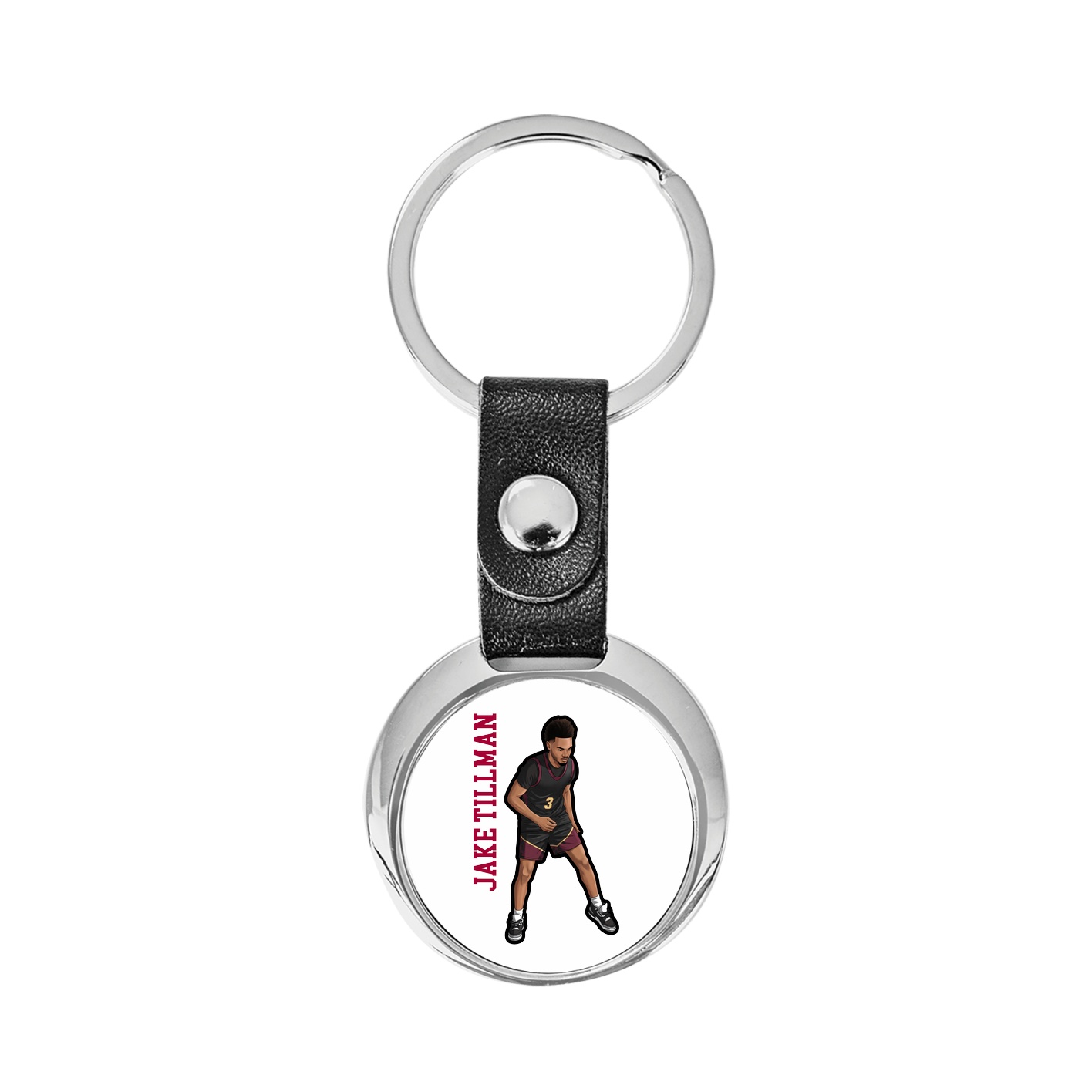 Key Chain — Name Vertical in Classic