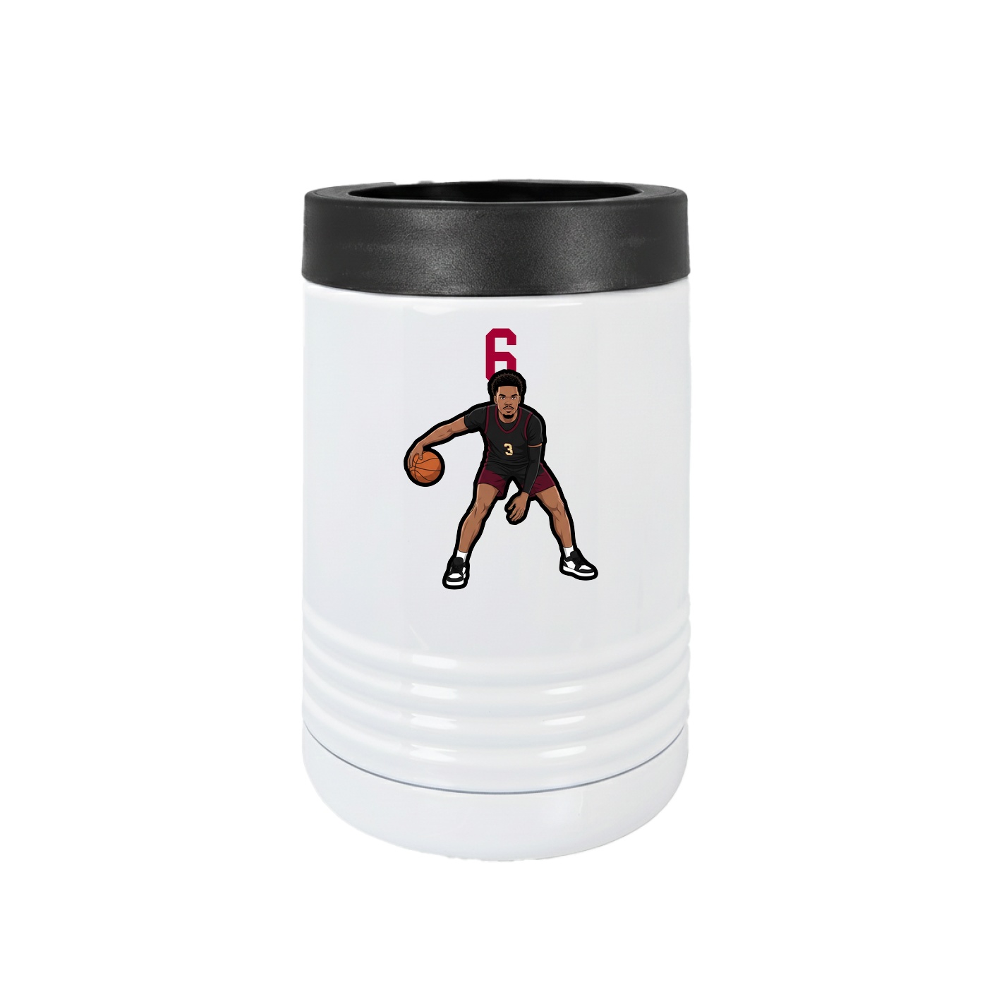 Beverage Holder — Number Top in White