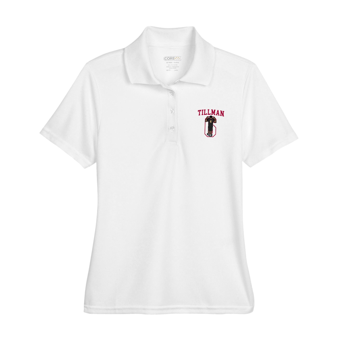 Womens Performance Polo — Shirsey in White