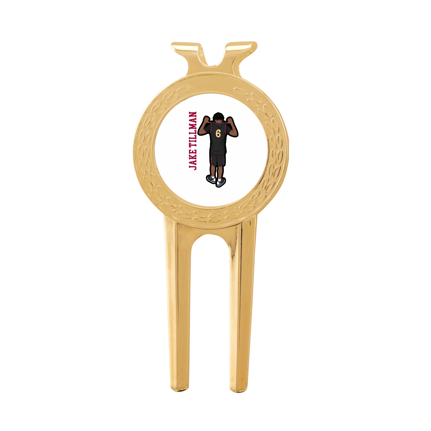 Divot Tool with Ball Marker — Name Vertical in Classic