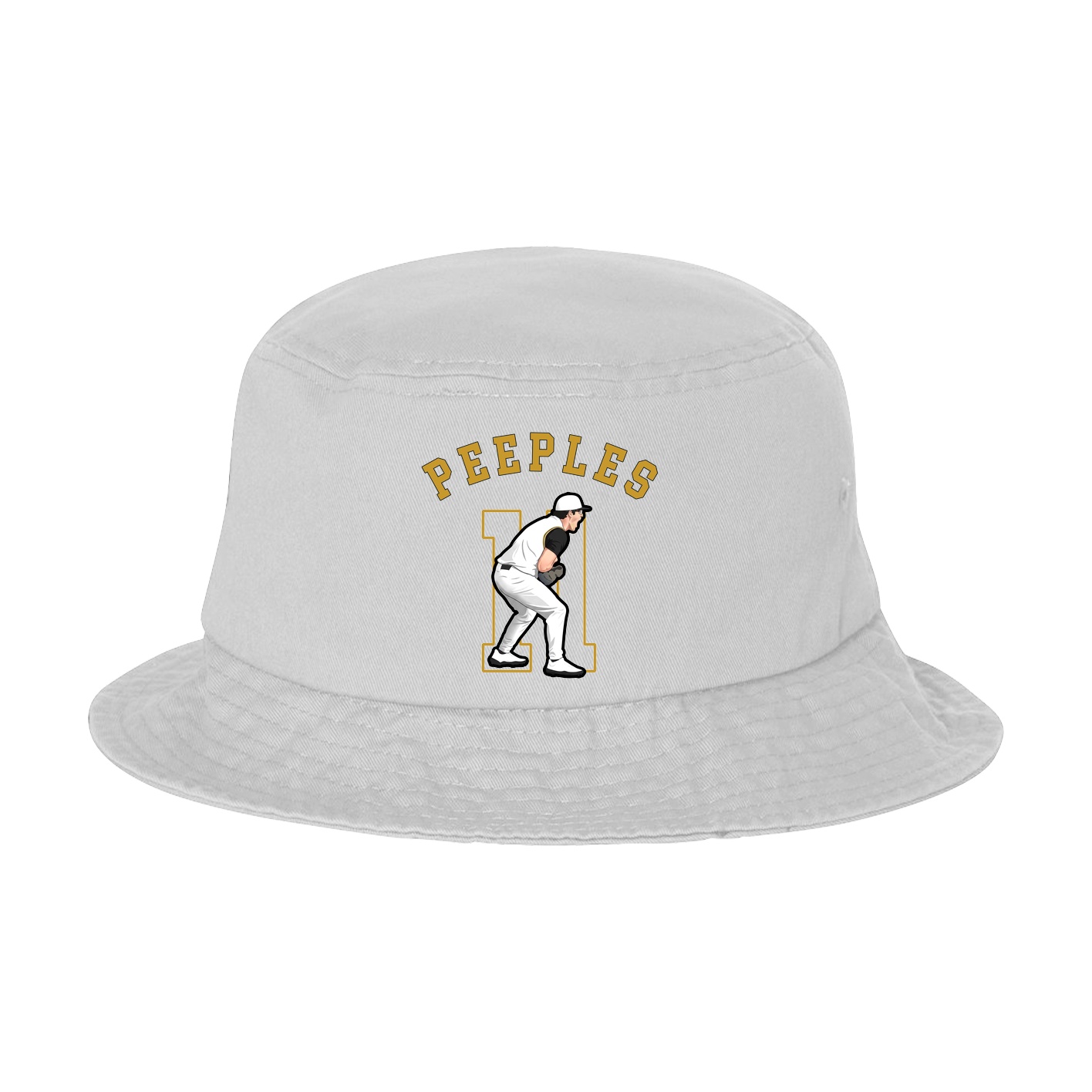 Bucket Cap — Shirsey Arch in White