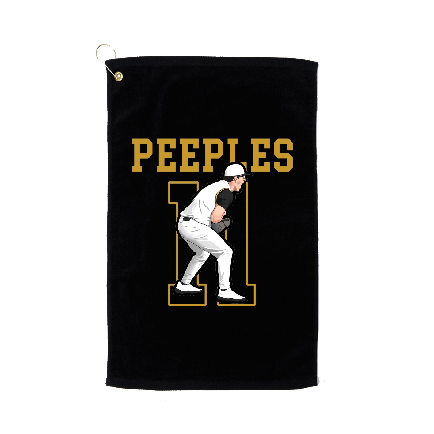 Golf Towel — Shirsey in Black