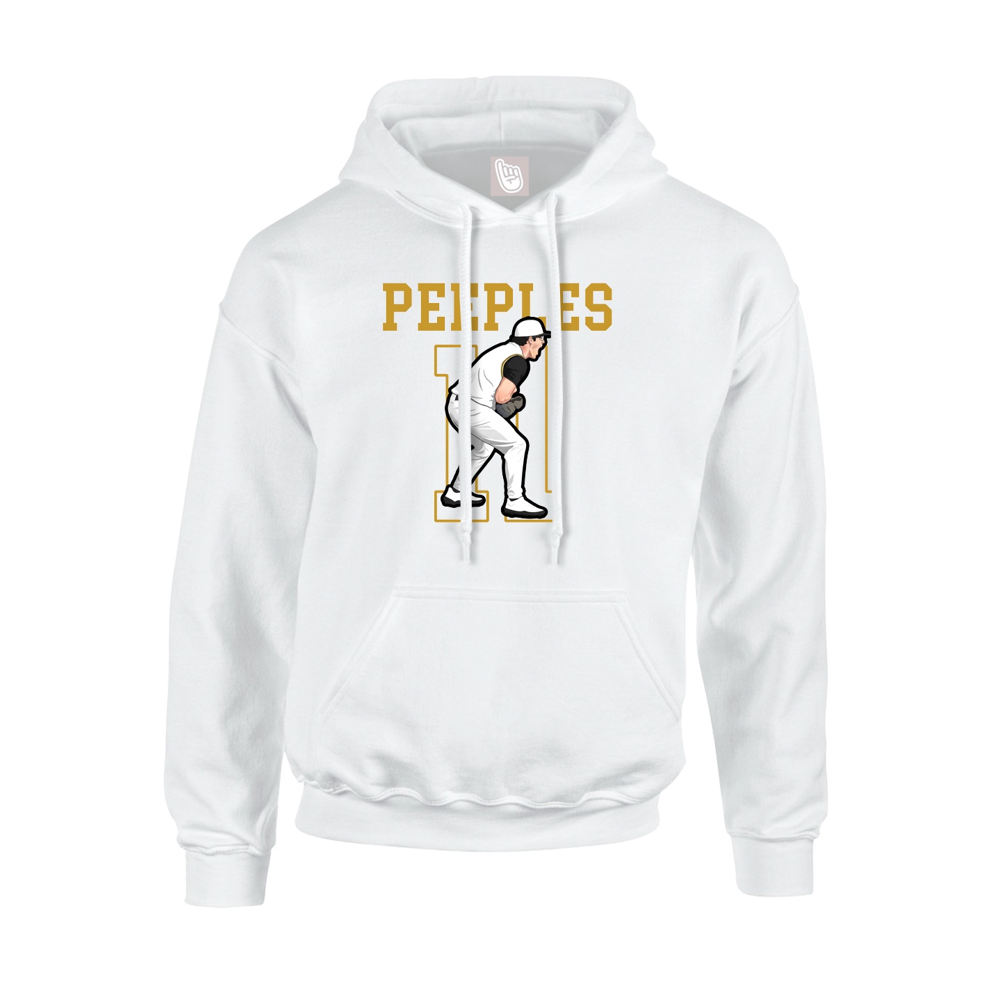 Youth Hoodie — Shirsey in White