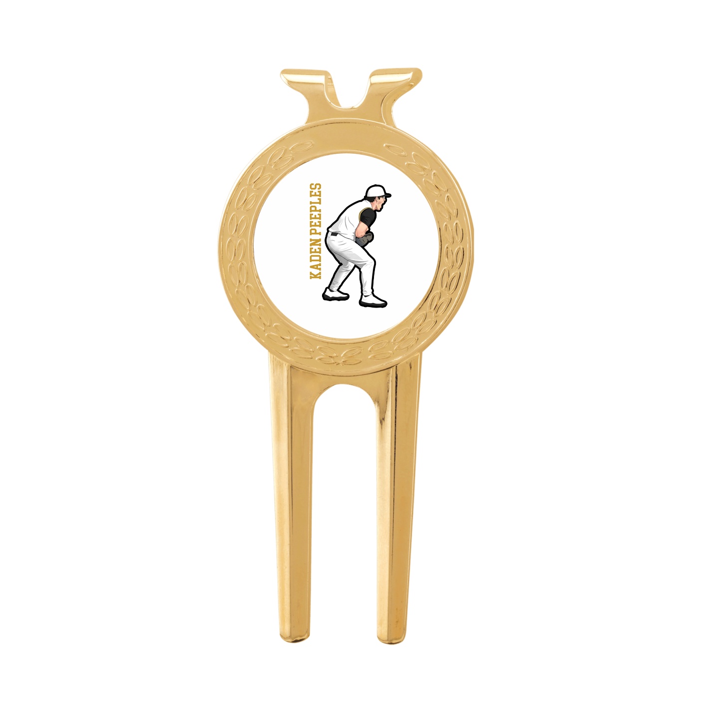 Divot Tool with Ball Marker — Name Vertical in Classic