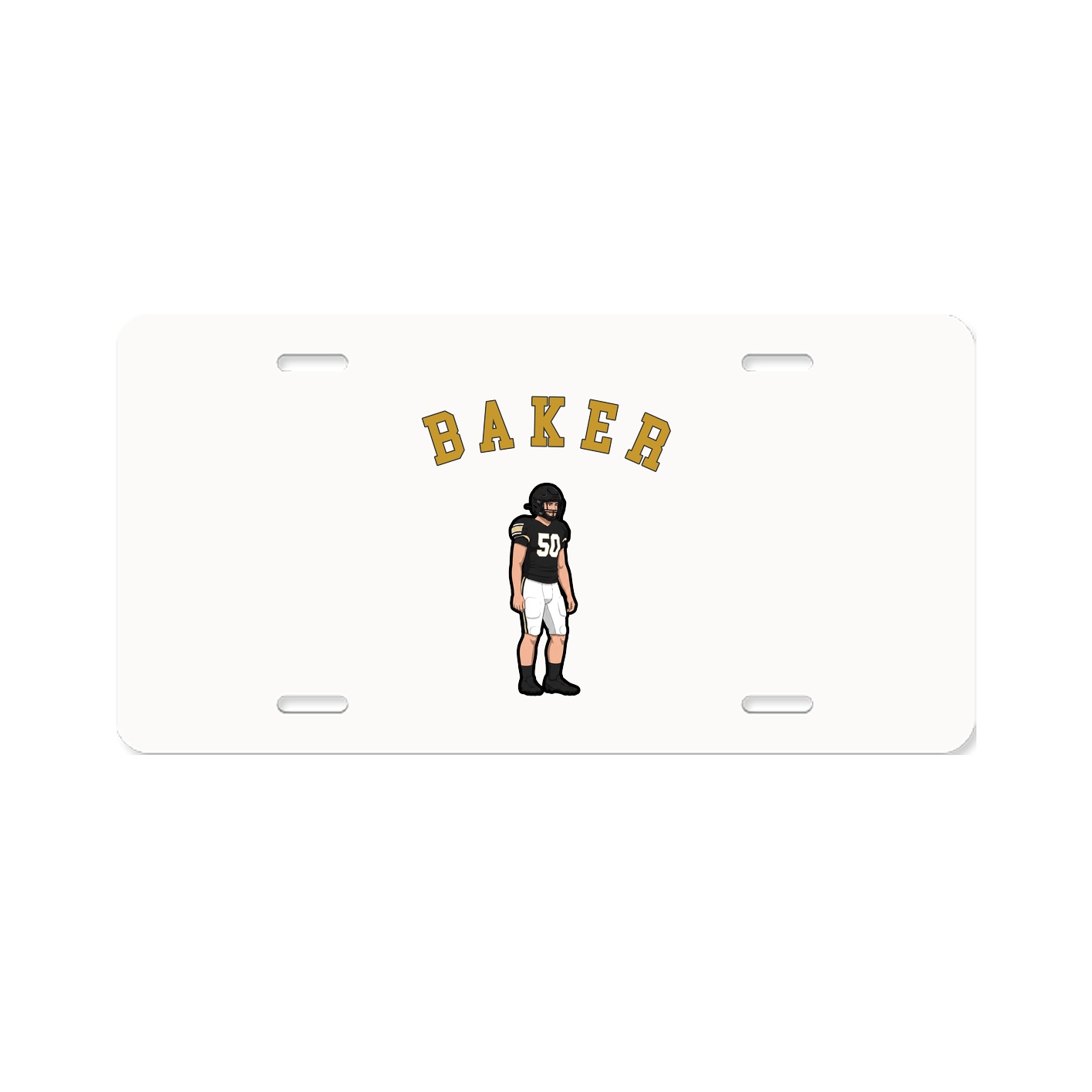 License Plate — Shirsey Arch in Classic