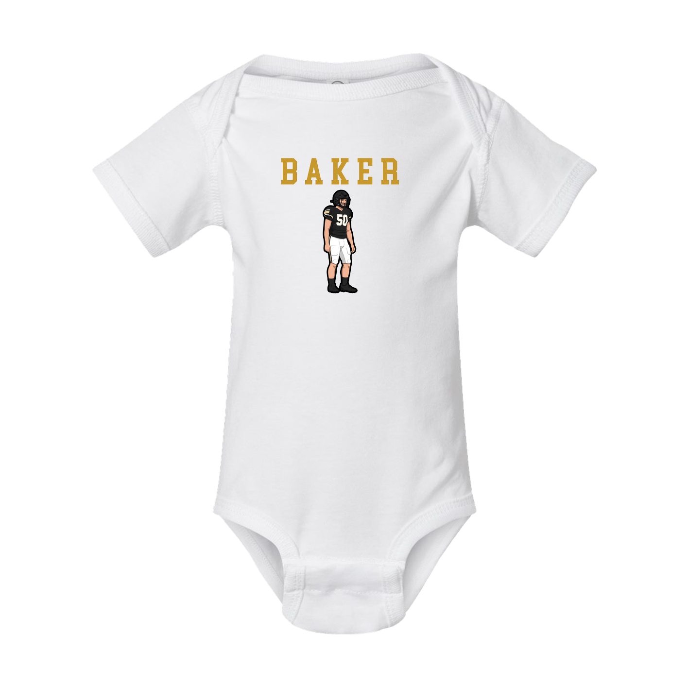 Baby Onesie — Shirsey in White