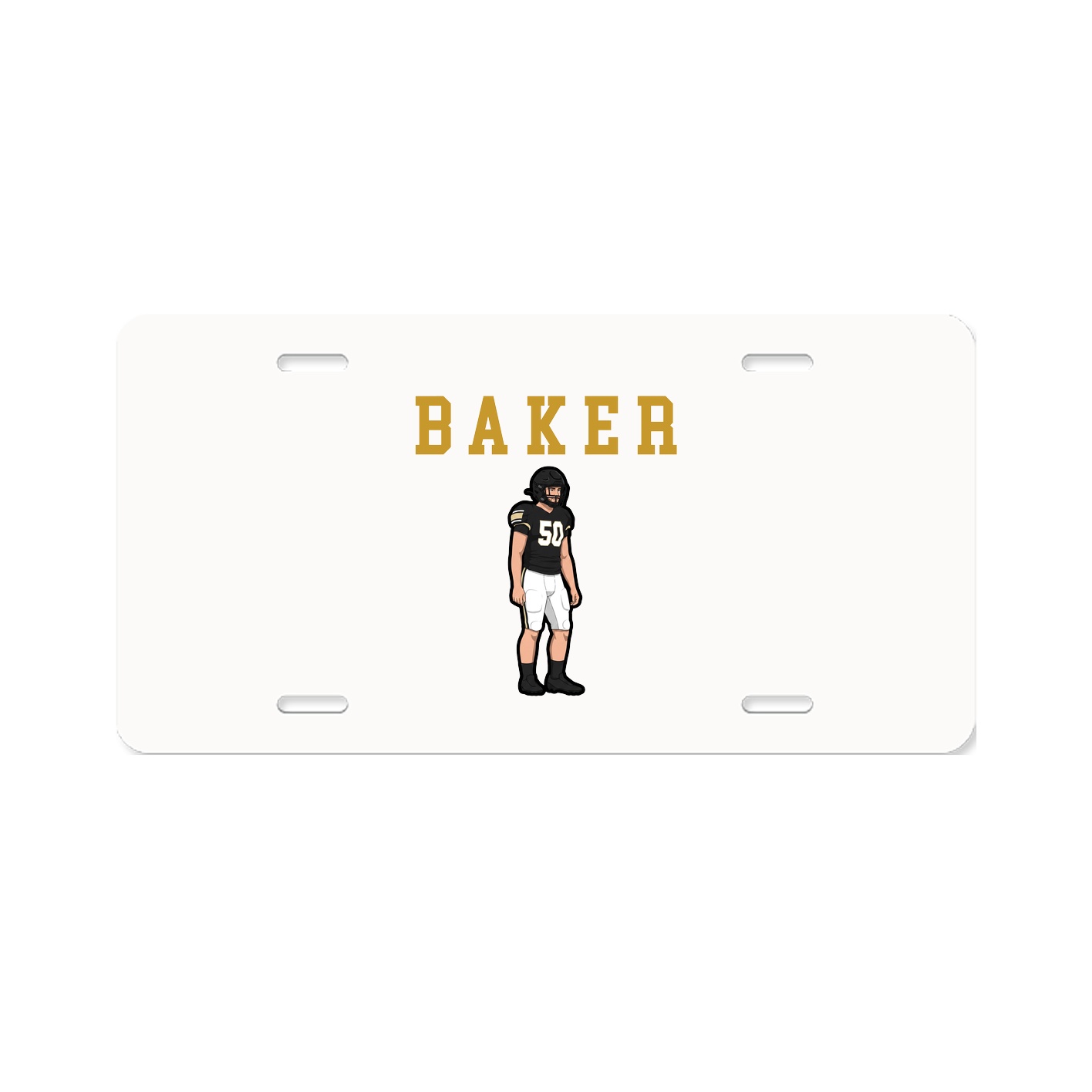 License Plate — Shirsey in Classic