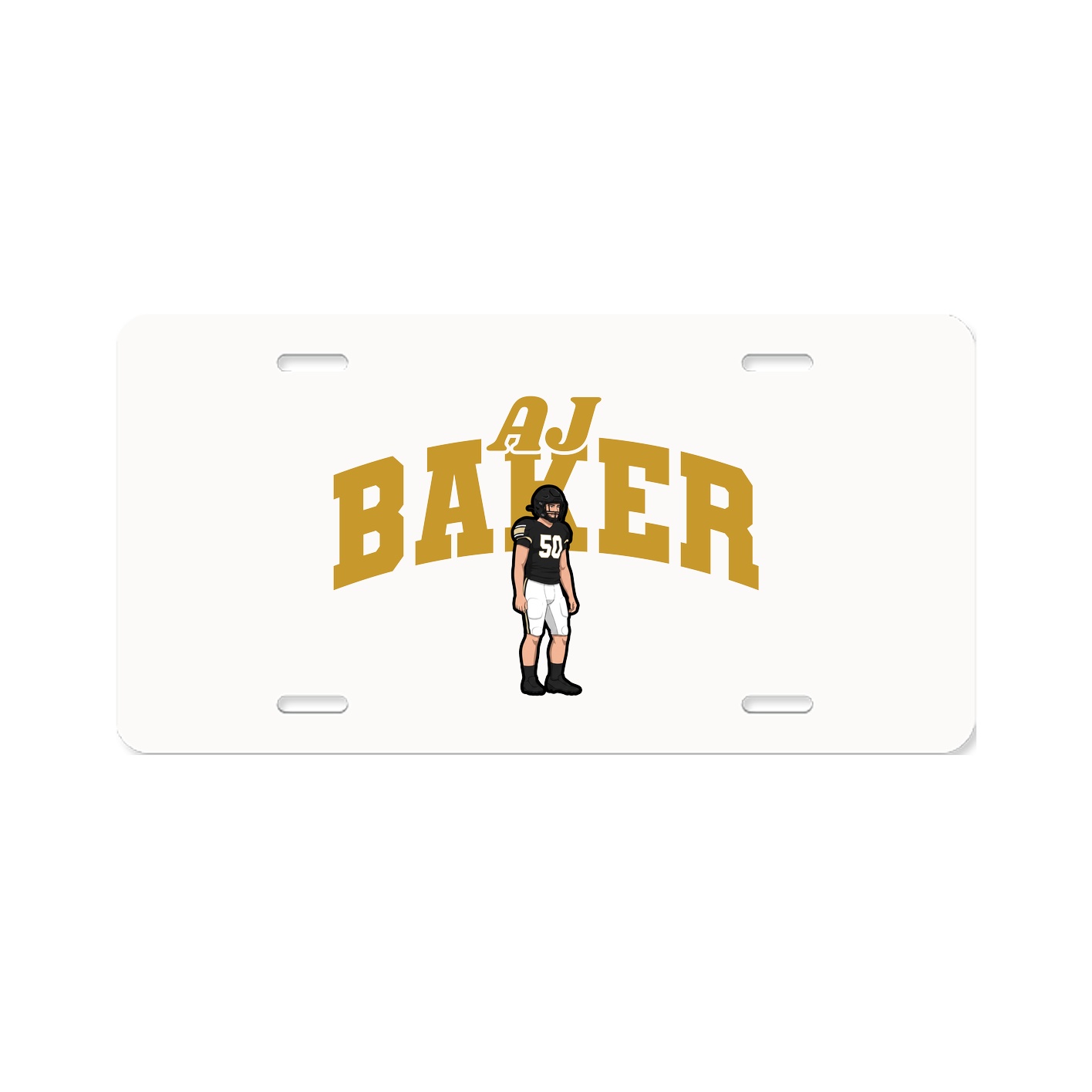License Plate — Signature Arch in Classic