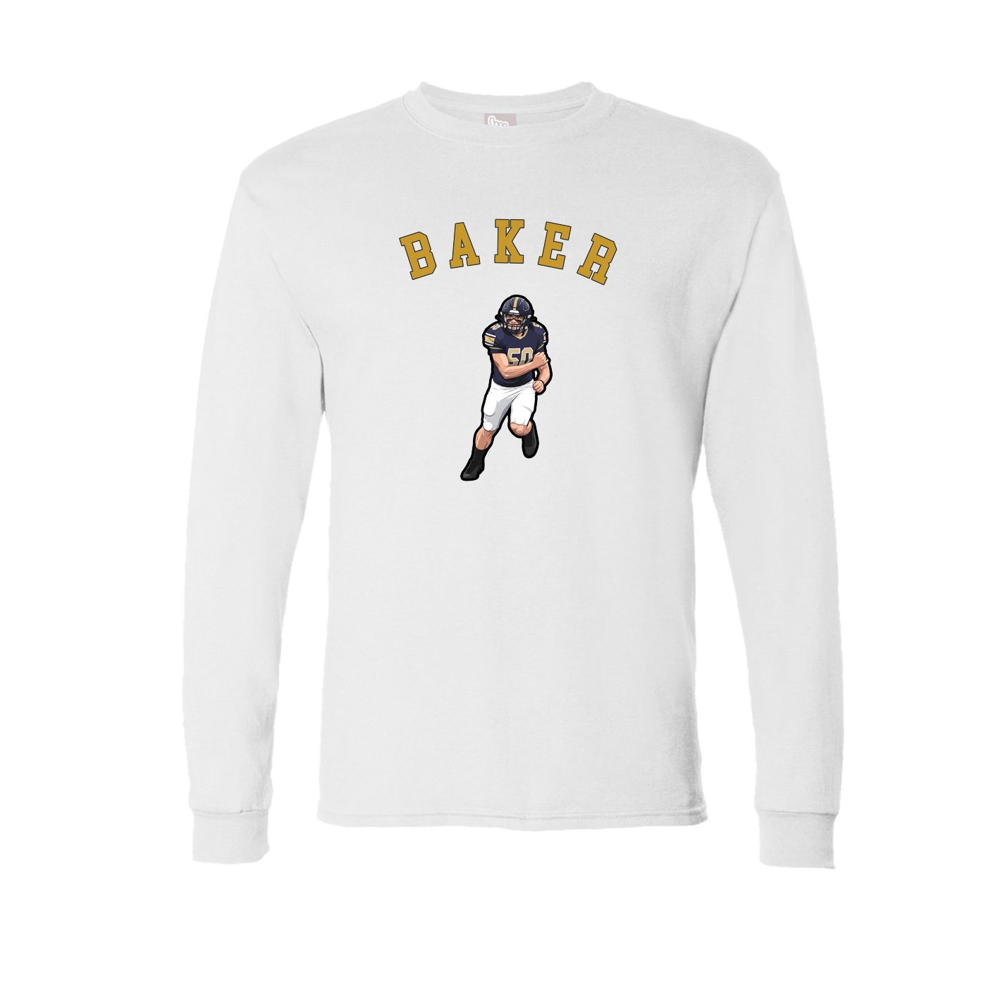 Long Sleeve Tee — Shirsey Arch in White