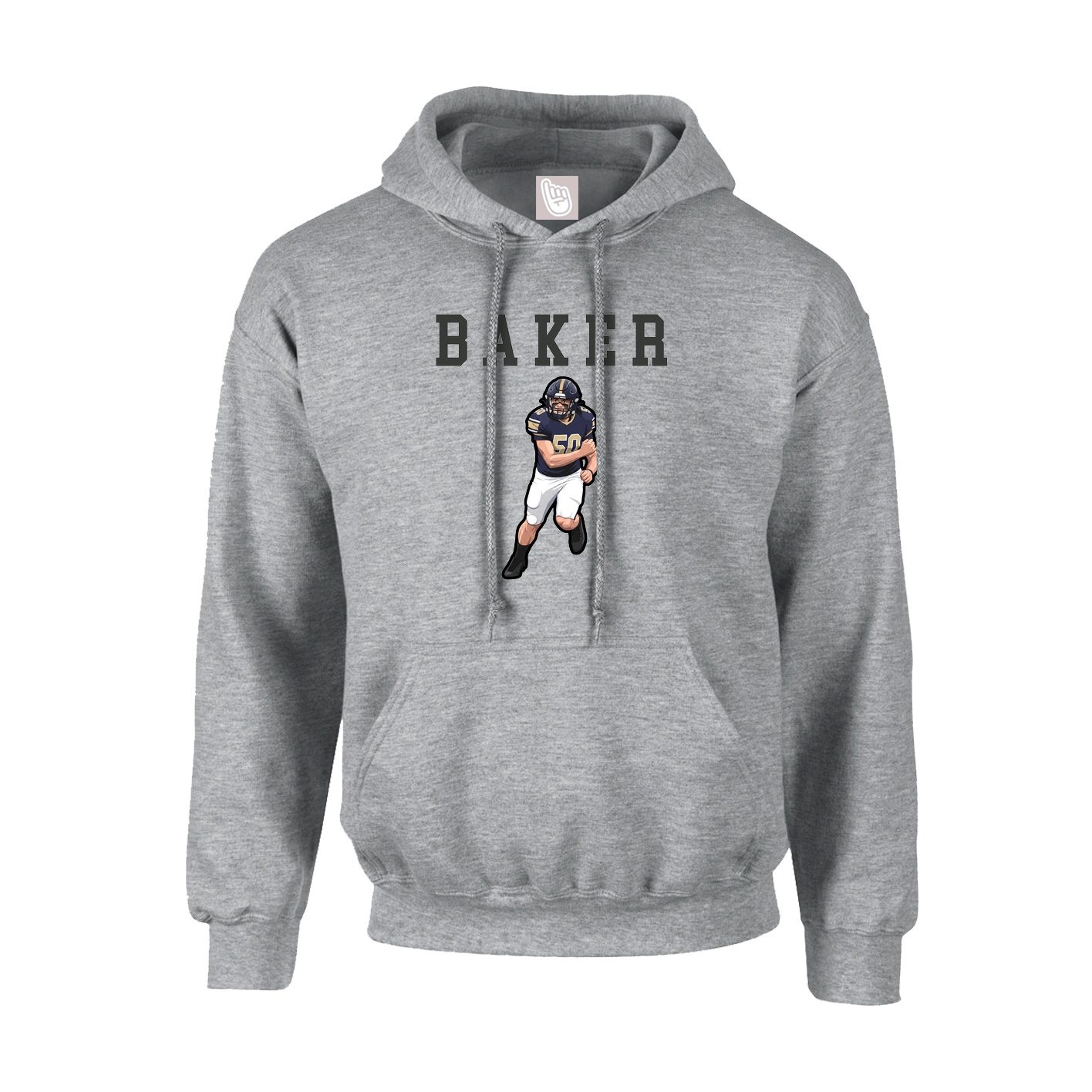 Hoodie — Shirsey in Grey