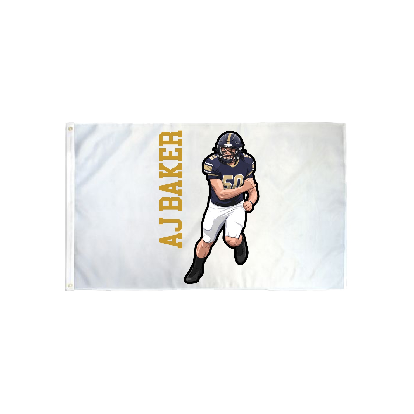 3x5 Flag — Name Vertical in Classic