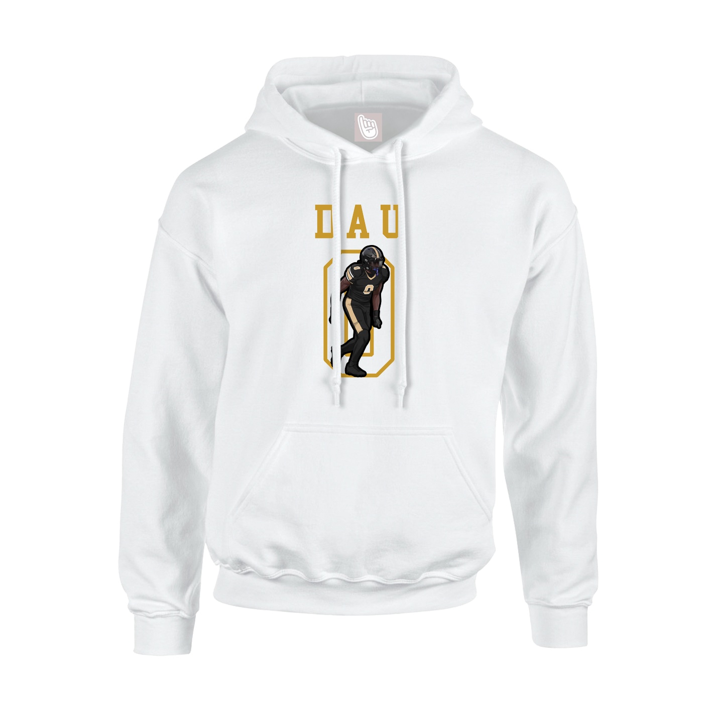 Youth Hoodie — Shirsey in White