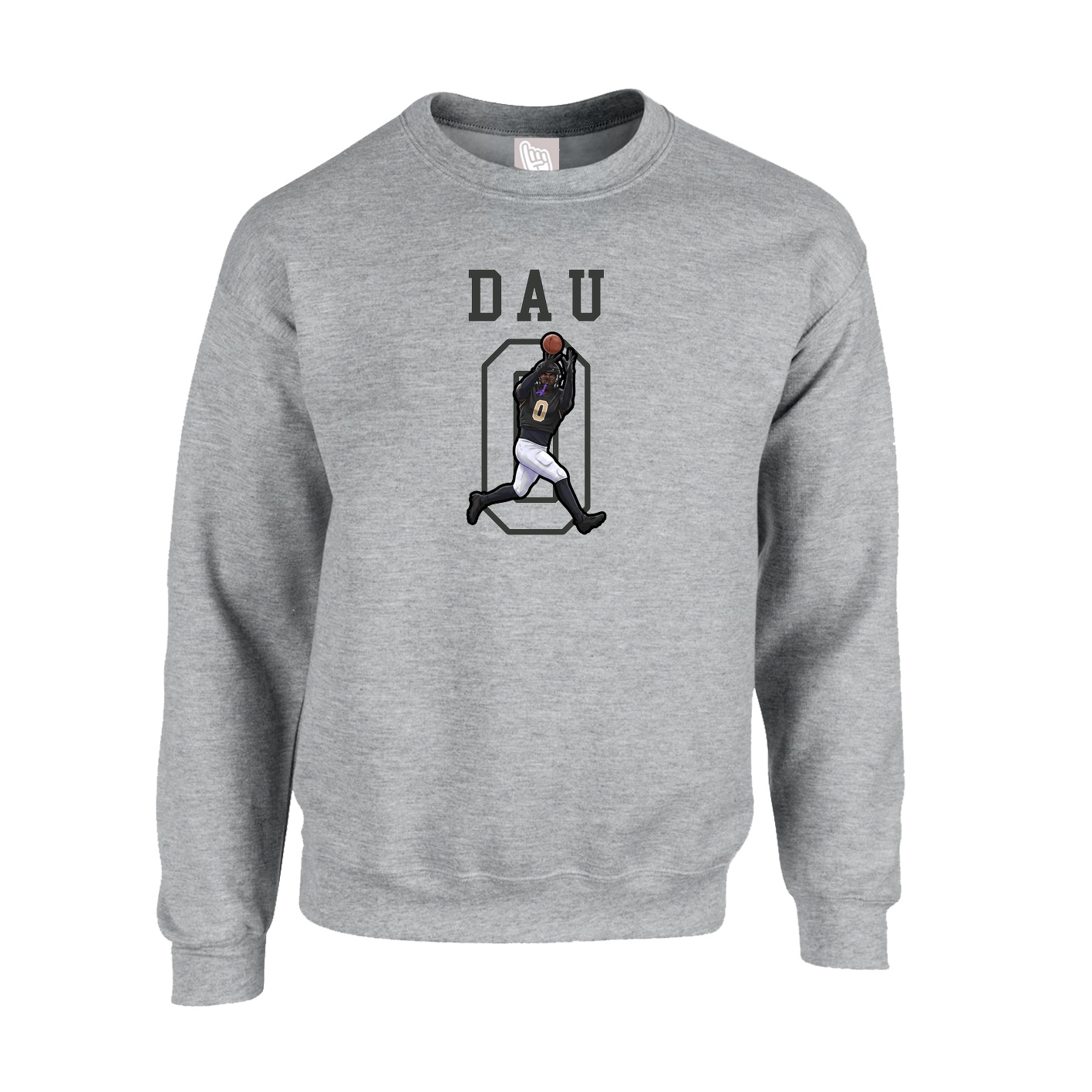 Fleece Crew — Shirsey in Grey