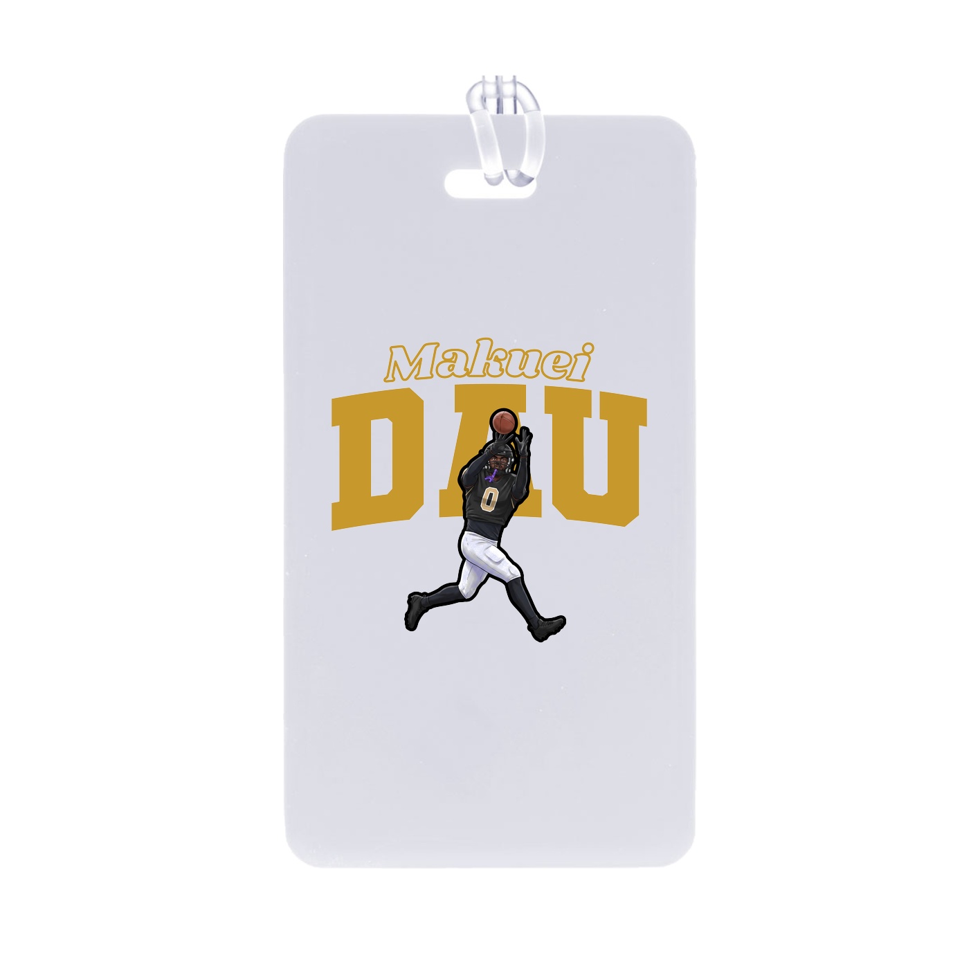 Bag Tag — Name Arch in Classic