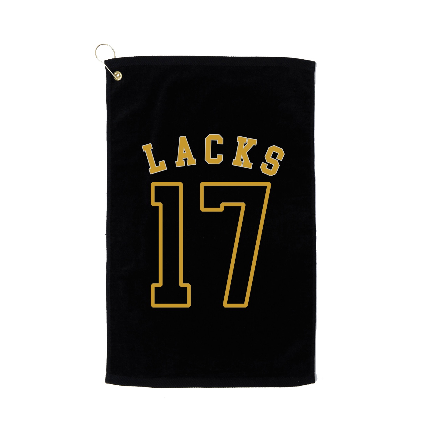 Golf Towel — Shirsey Arch in Black