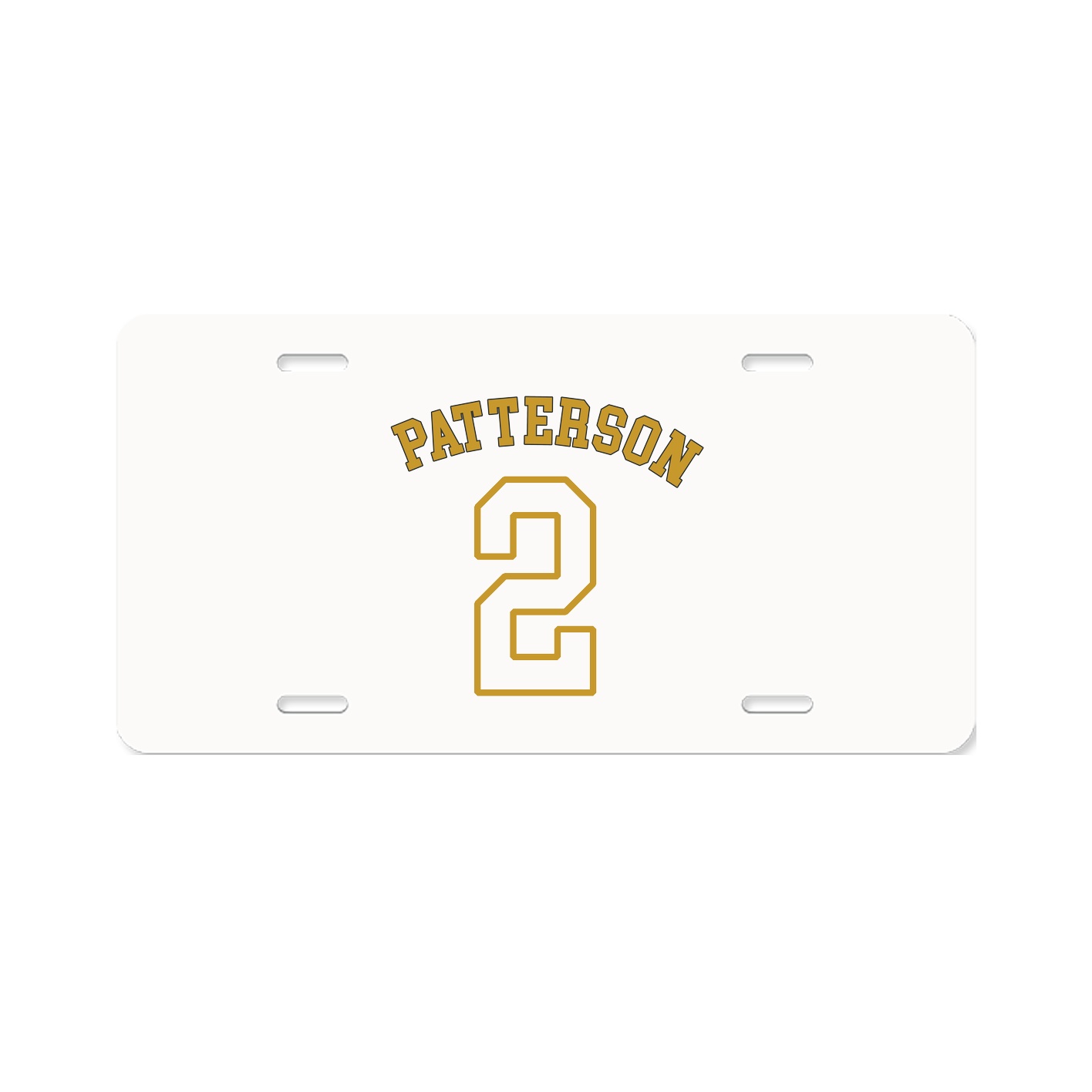 License Plate — Shirsey Arch in Classic