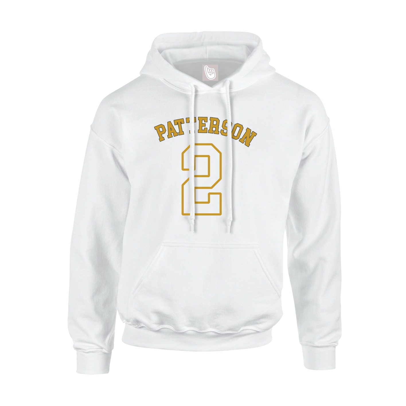 Youth Hoodie — Shirsey Arch in White