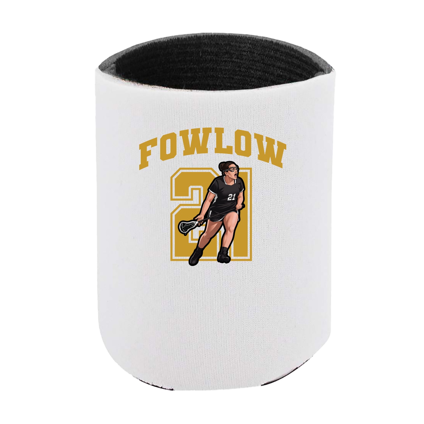 Can Holder — Number in White