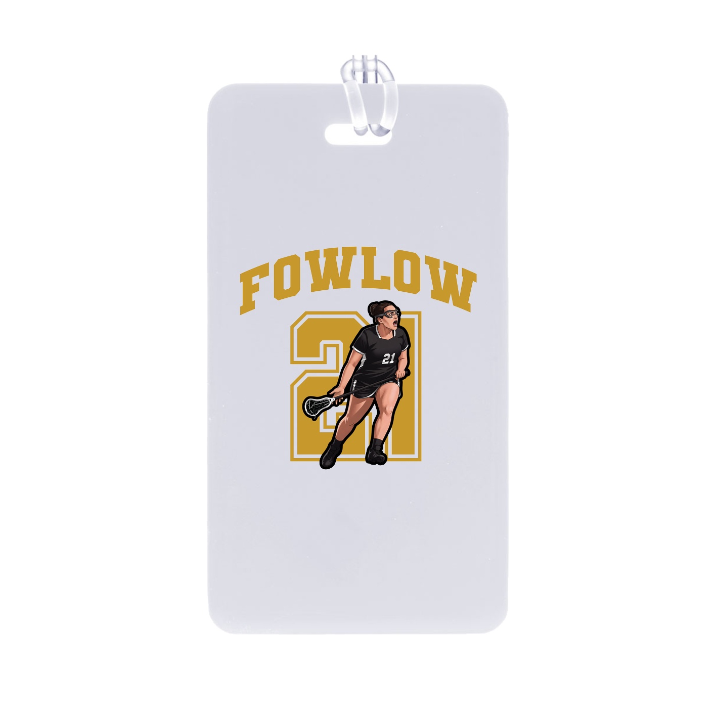 Bag Tag — Number in Classic