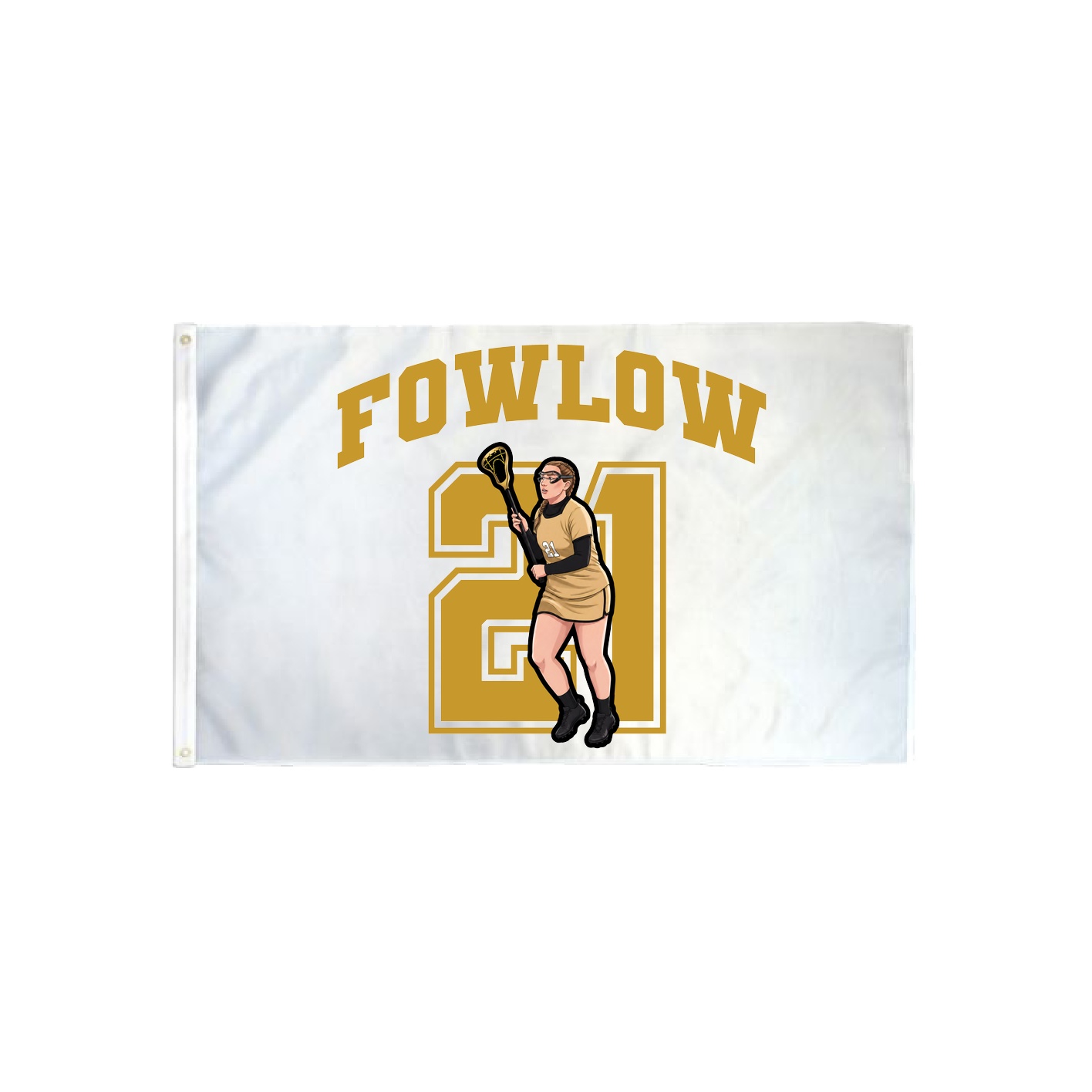 3x5 Flag — Number in Classic