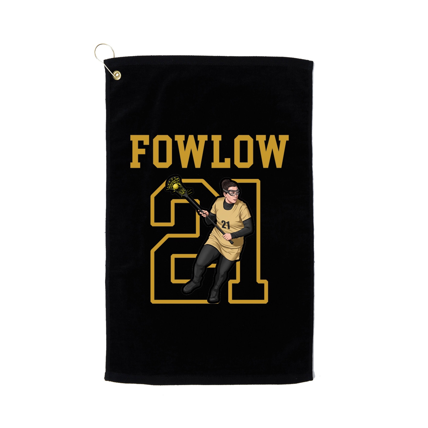 Golf Towel — Shirsey in Black