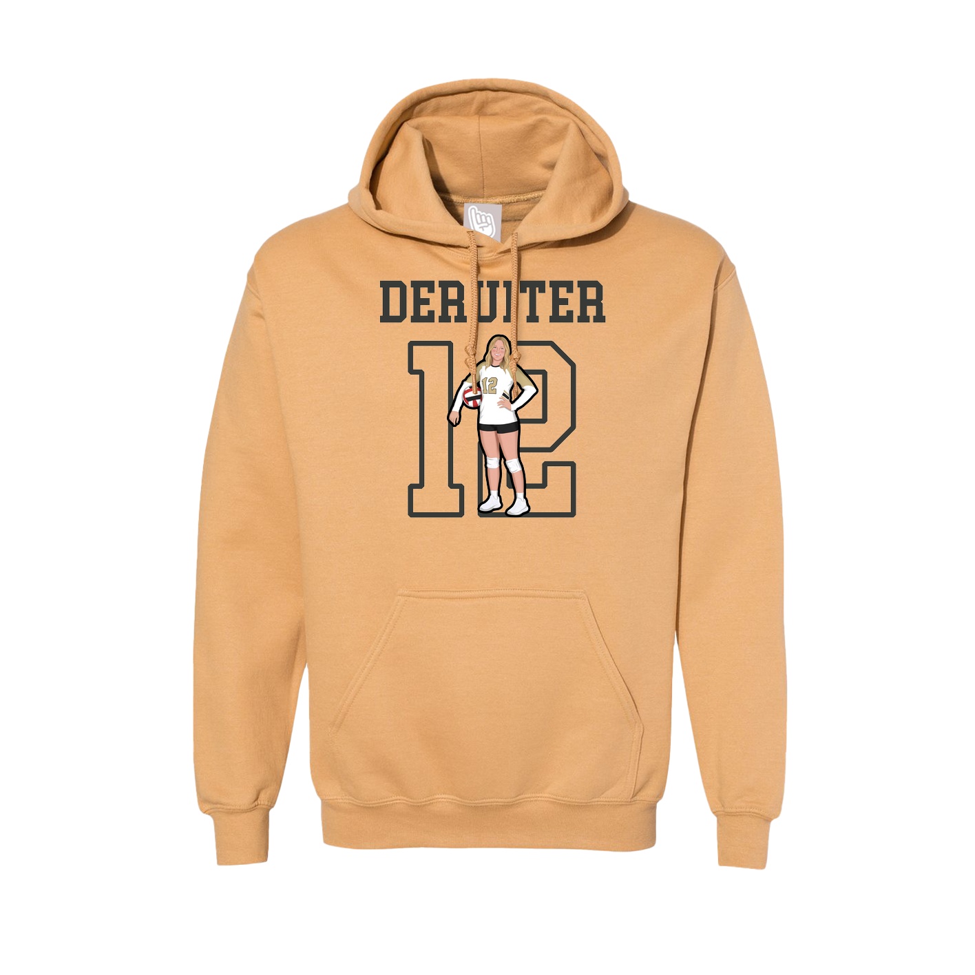 Hoodie — Shirsey in Vegas Gold