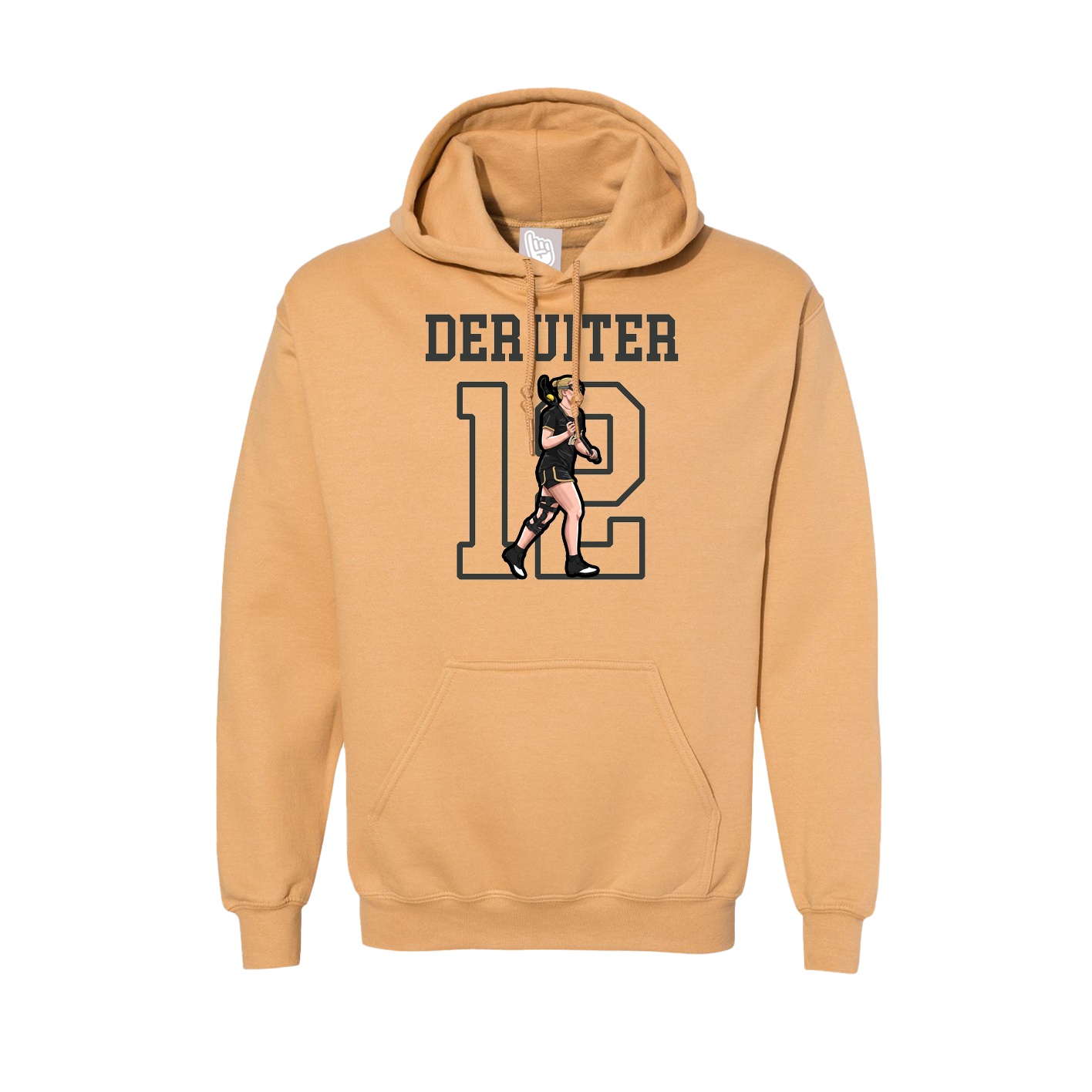 Hoodie — Shirsey in Vegas Gold