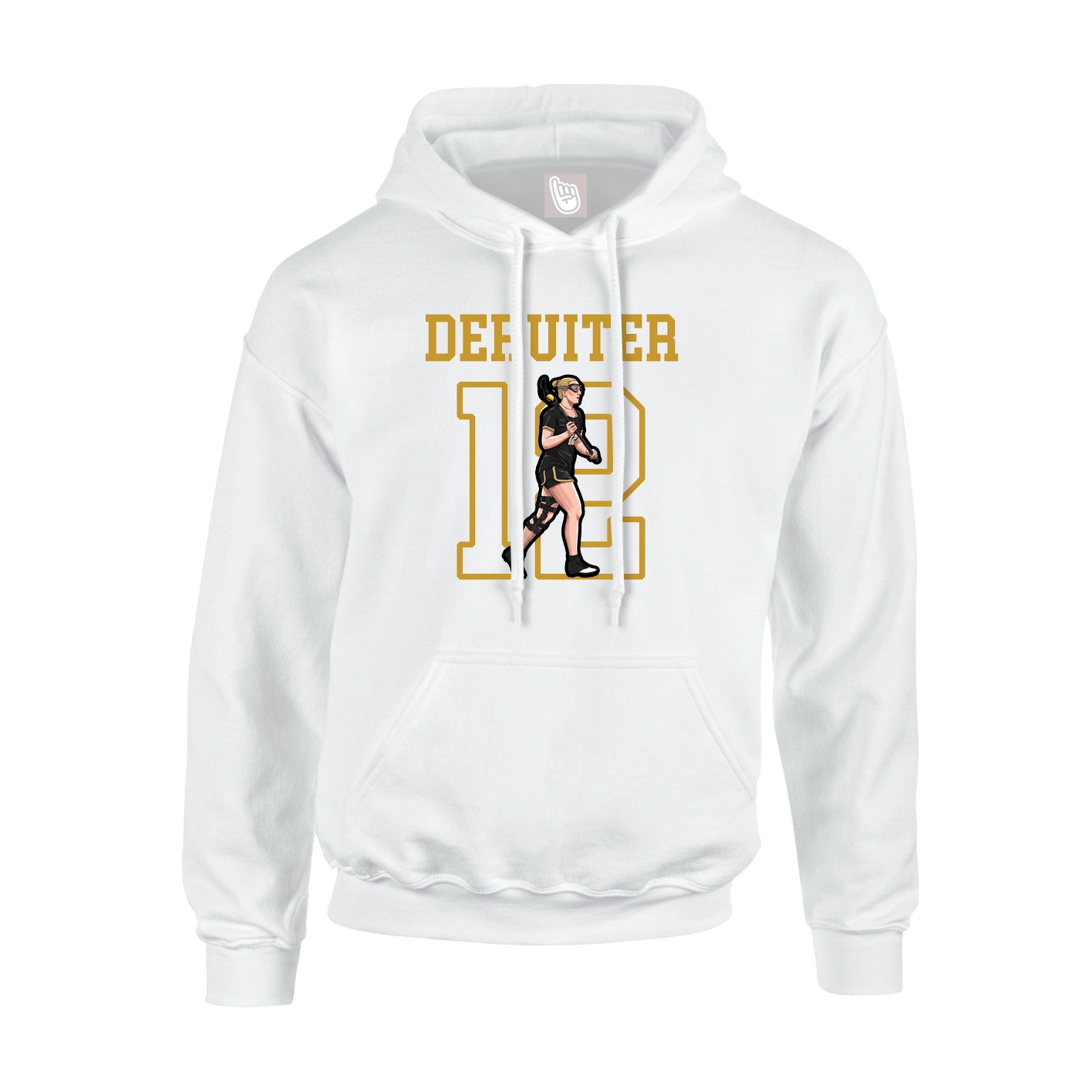 Youth Hoodie — Shirsey in White