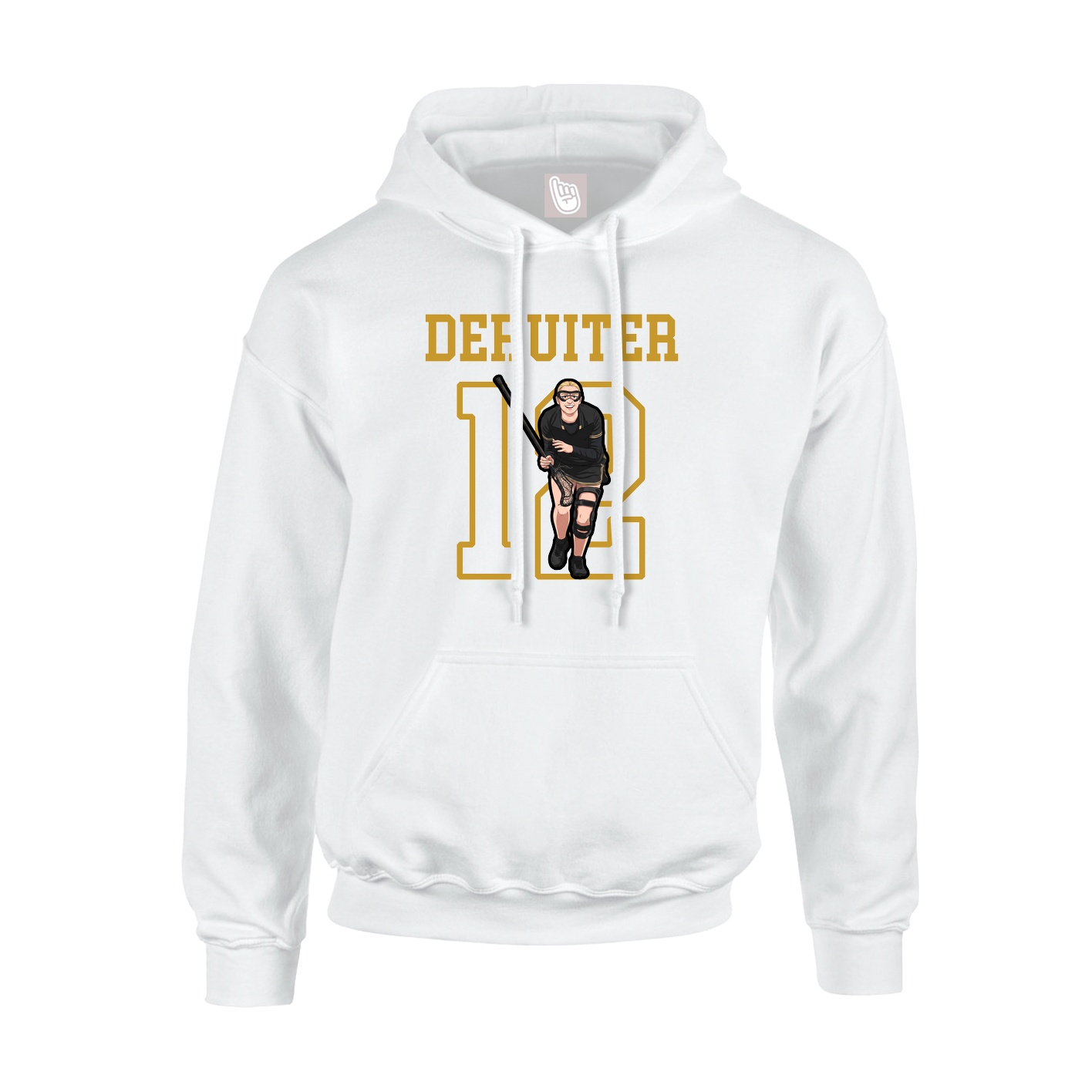 Hoodie — Shirsey in White
