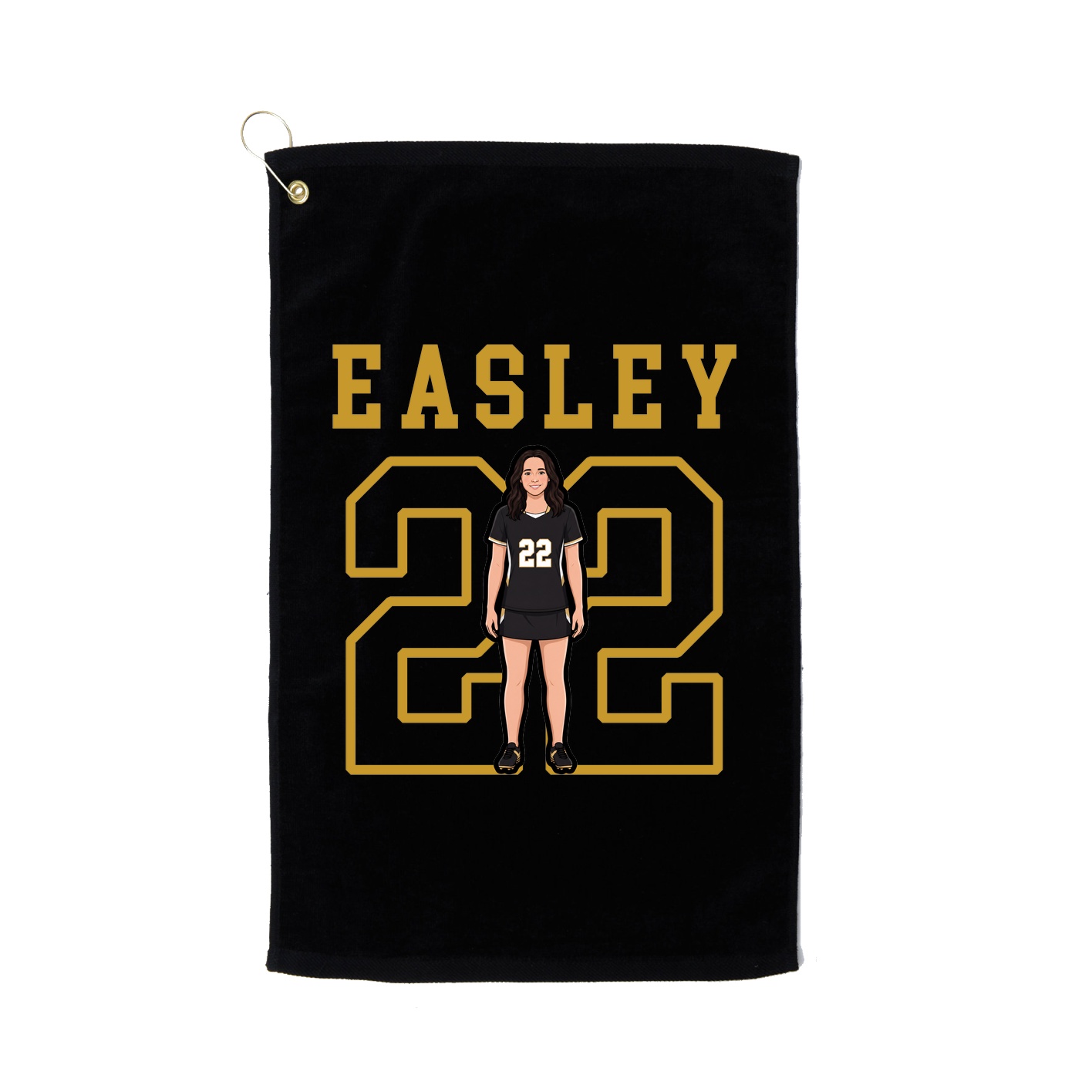 Golf Towel — Shirsey in Black