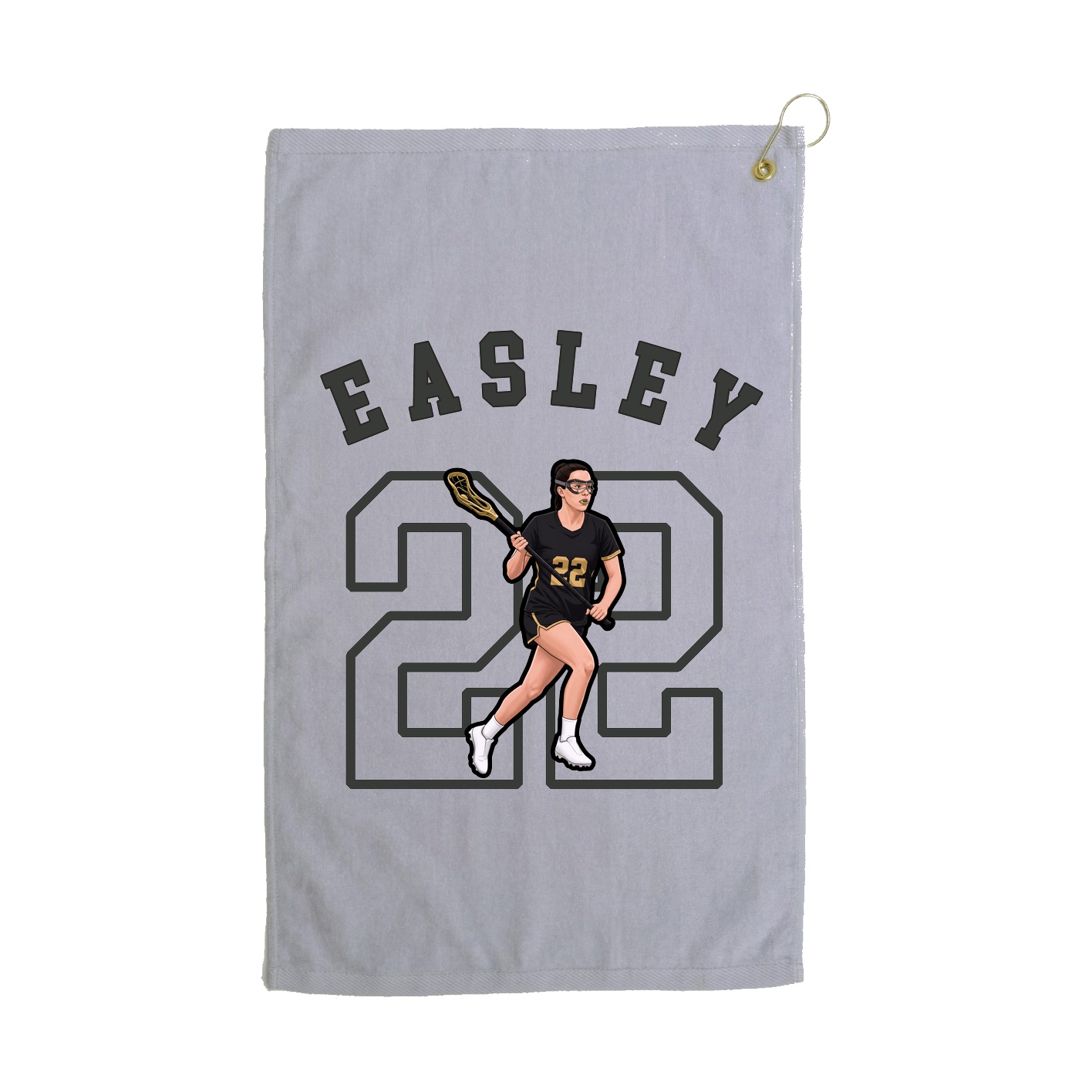 Golf Towel — Shirsey Arch in Grey