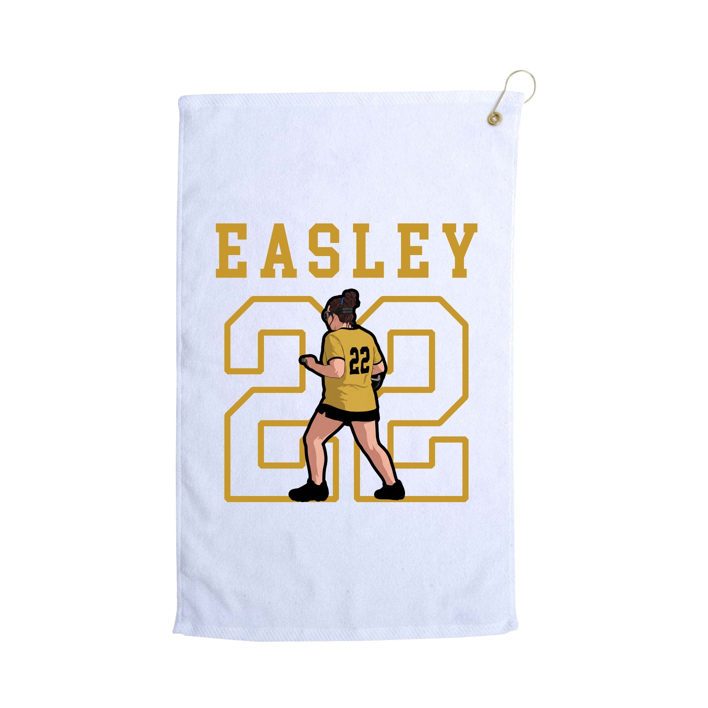 Golf Towel — Shirsey in White
