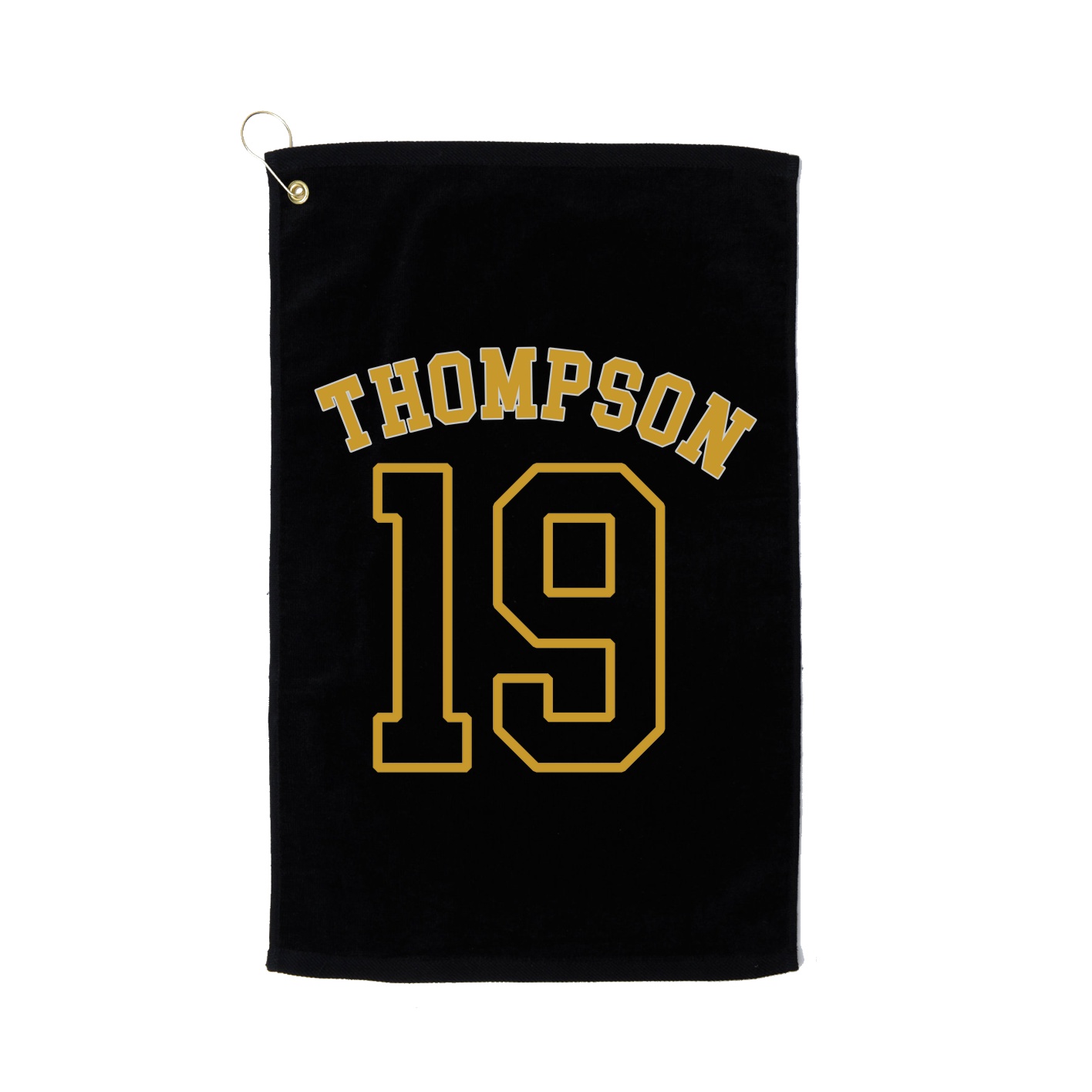 Golf Towel — Shirsey Arch in Black