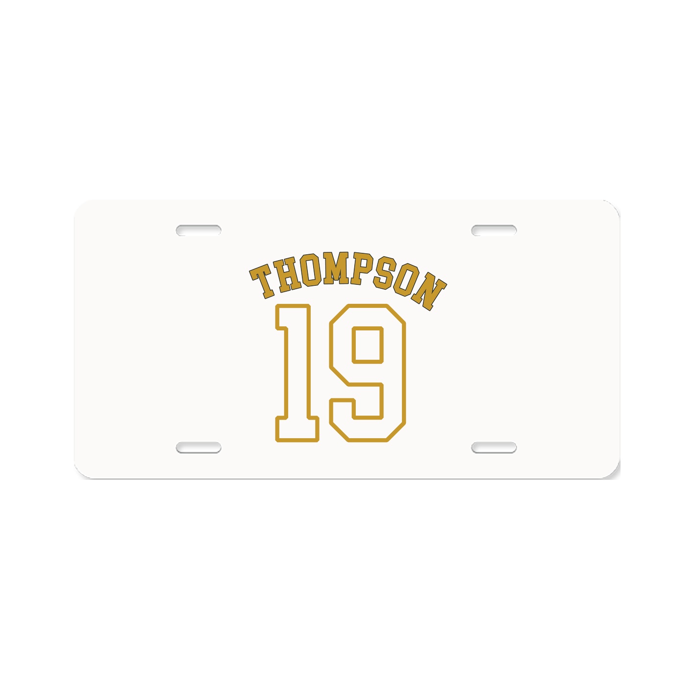 License Plate — Shirsey Arch in Classic