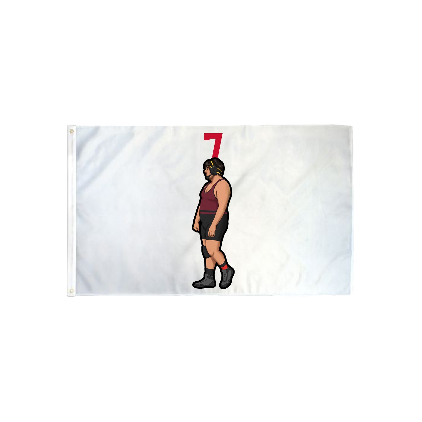 3x5 Flag — Number Top in Classic