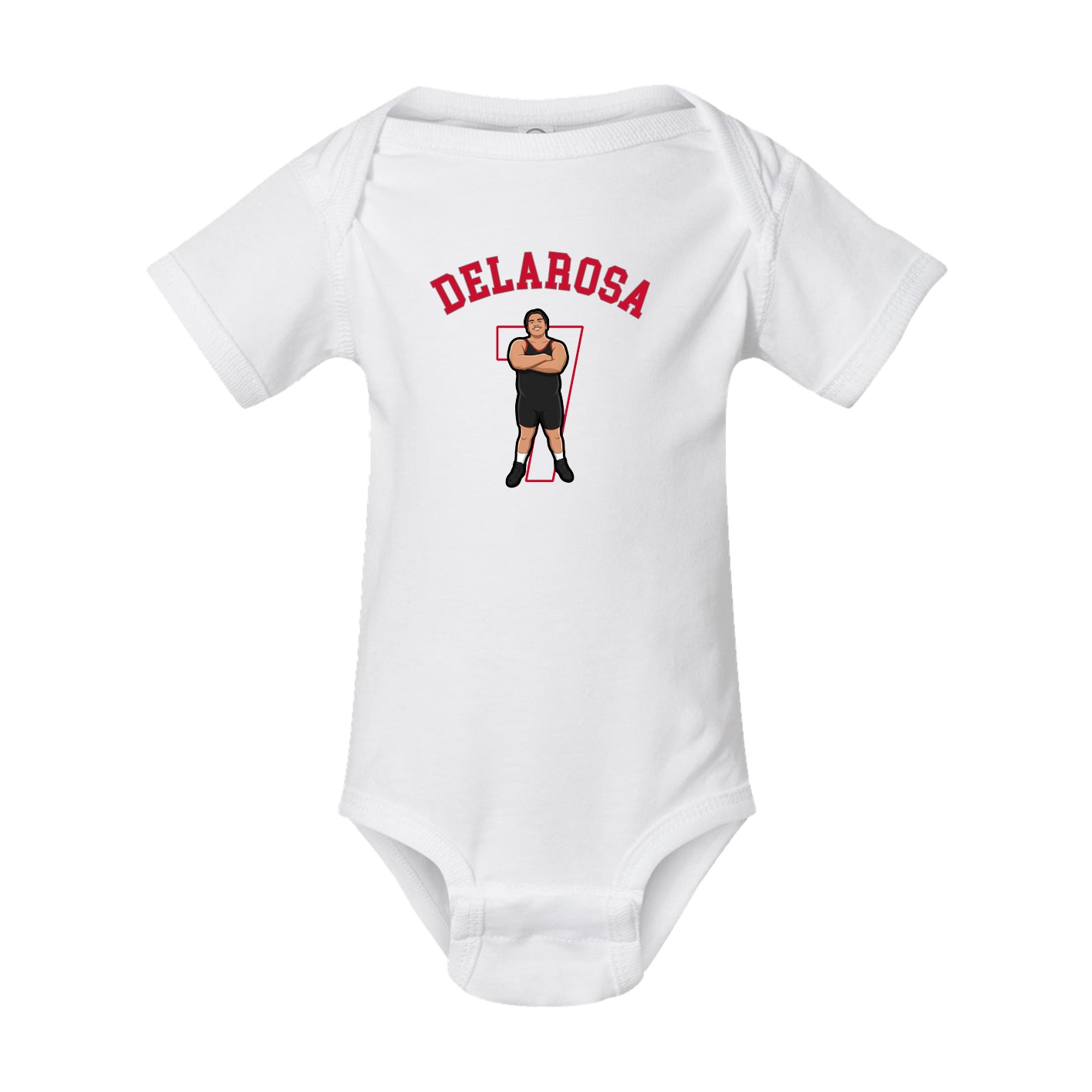 Baby Onesie — Shirsey Arch in White