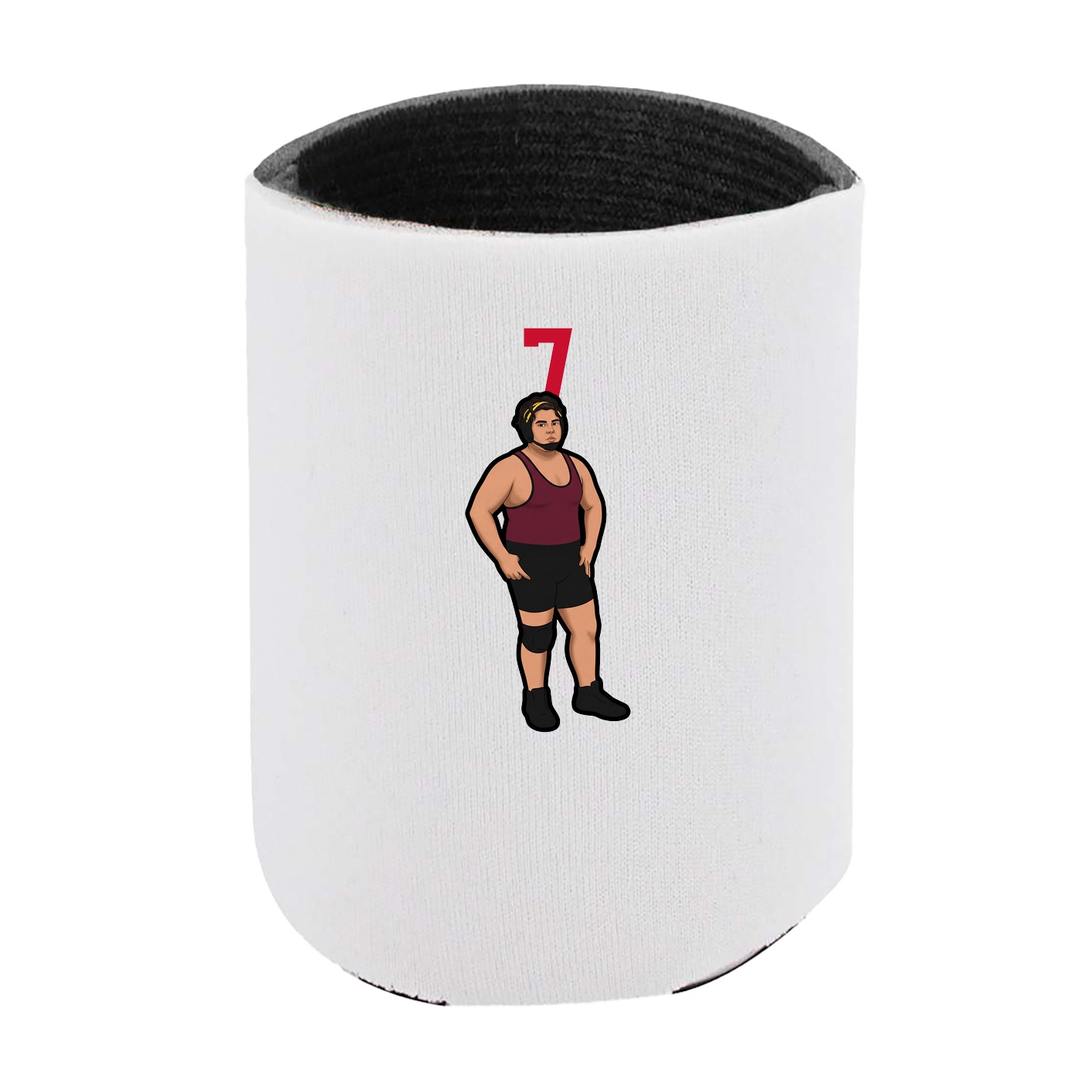 Can Holder — Number Top in White