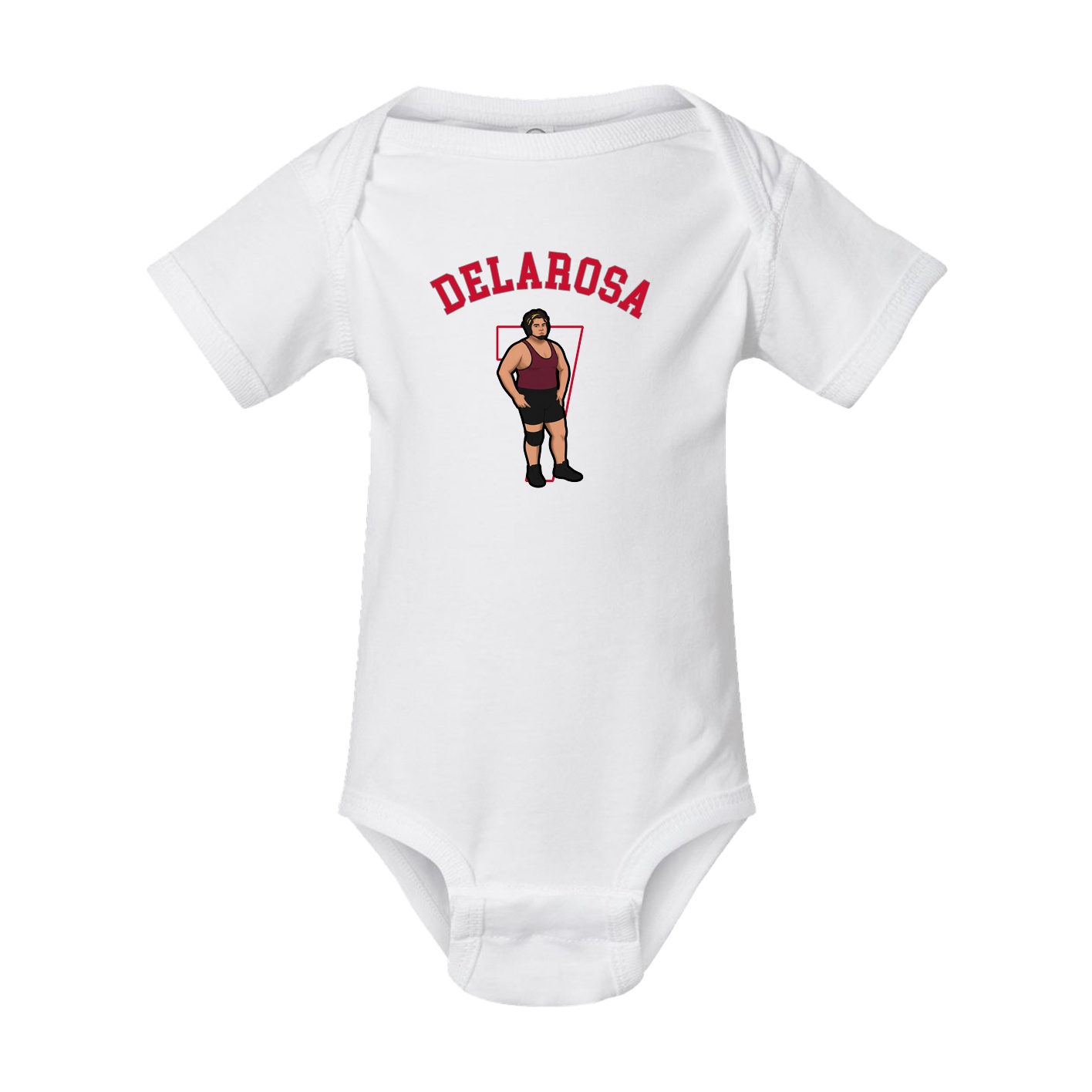 Baby Onesie — Shirsey Arch in White
