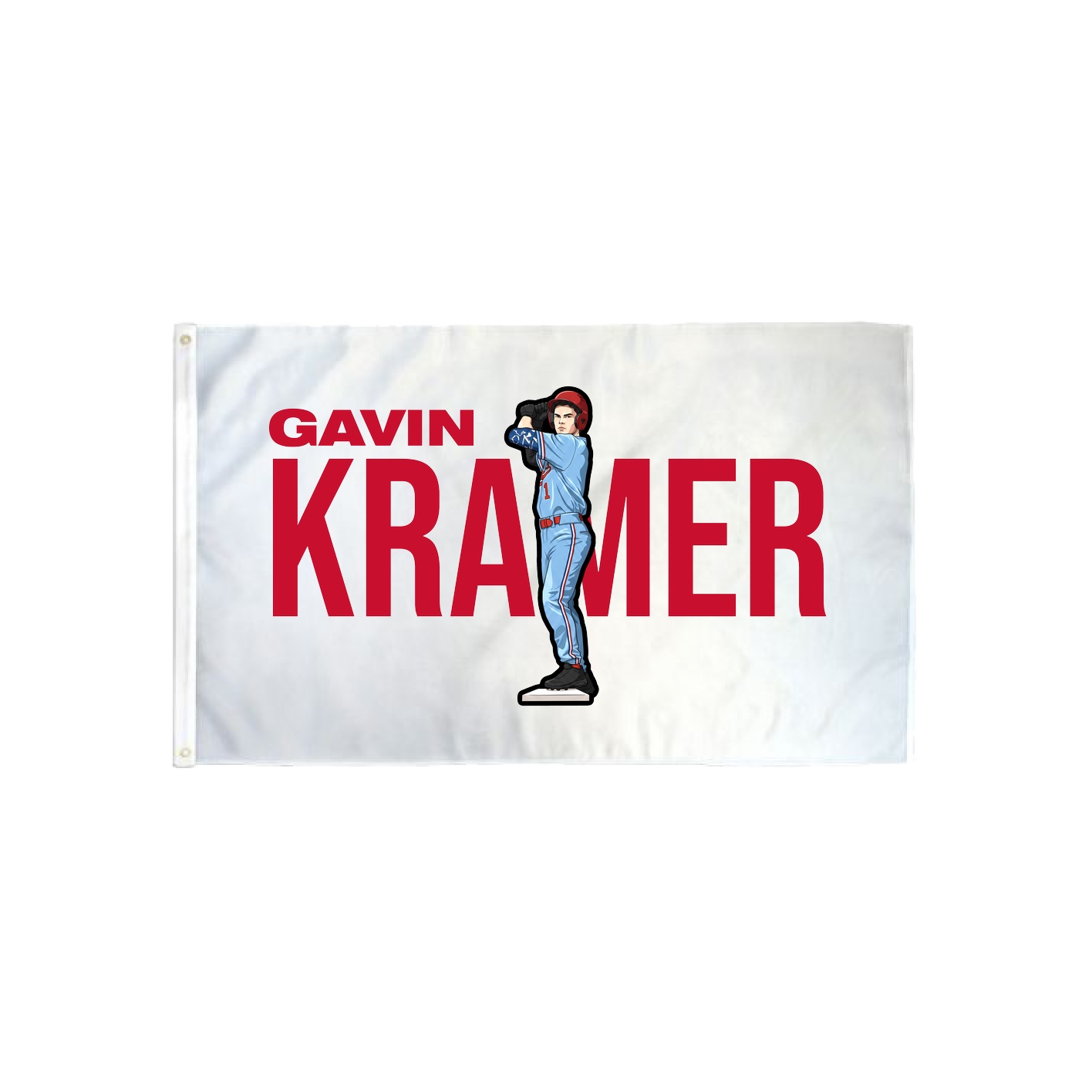 3x5 Flag — Player Name in Classic