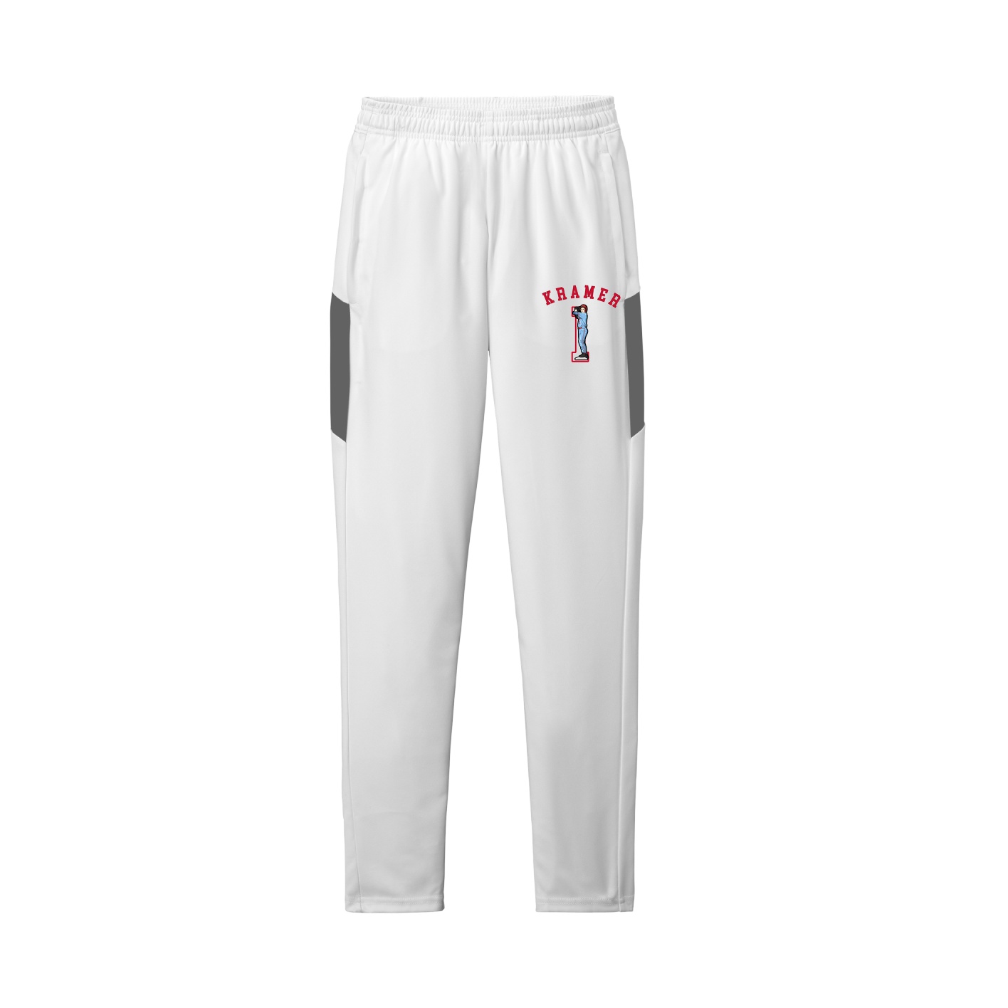 Team Travel Pant — Shirsey Arch in White/Grey