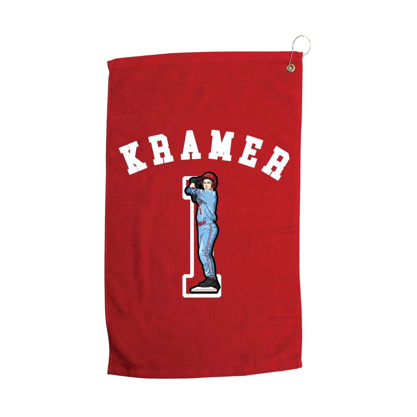 Golf Towel — Shirsey Arch in Red
