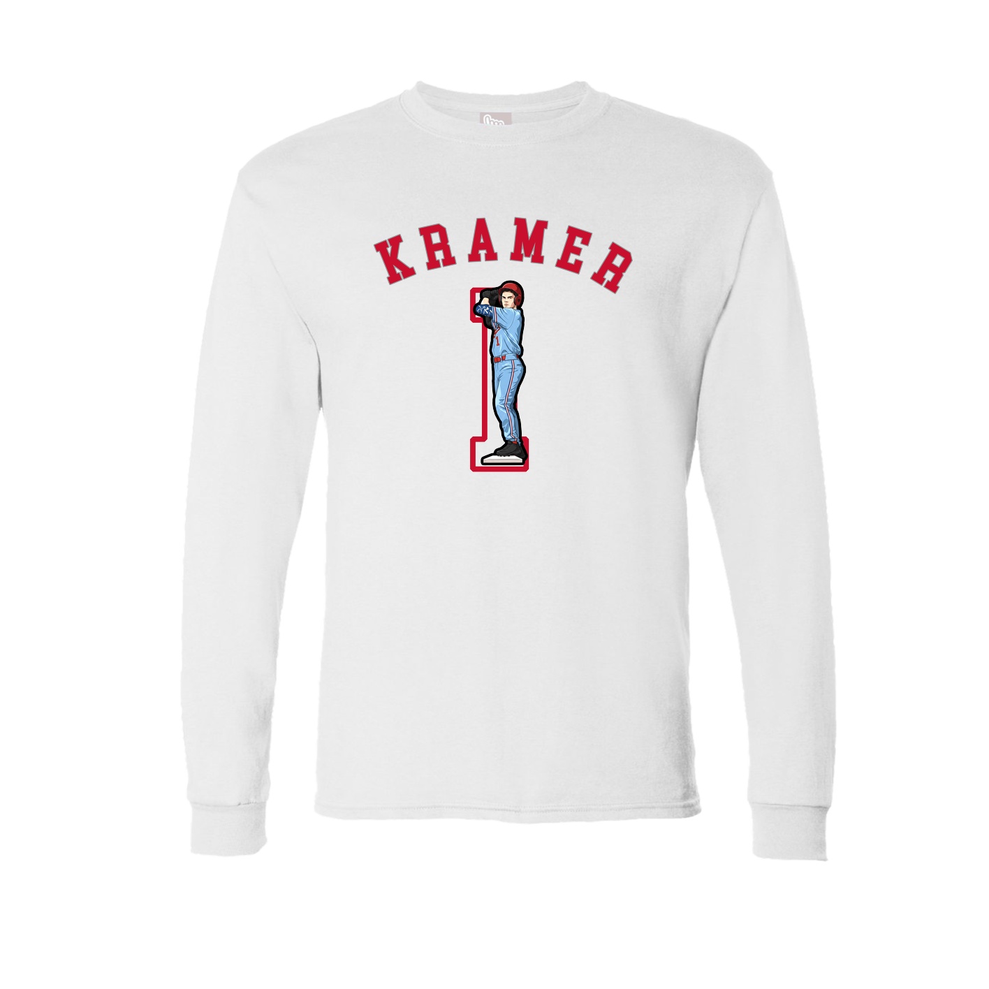 Long Sleeve Tee — Shirsey Arch in White